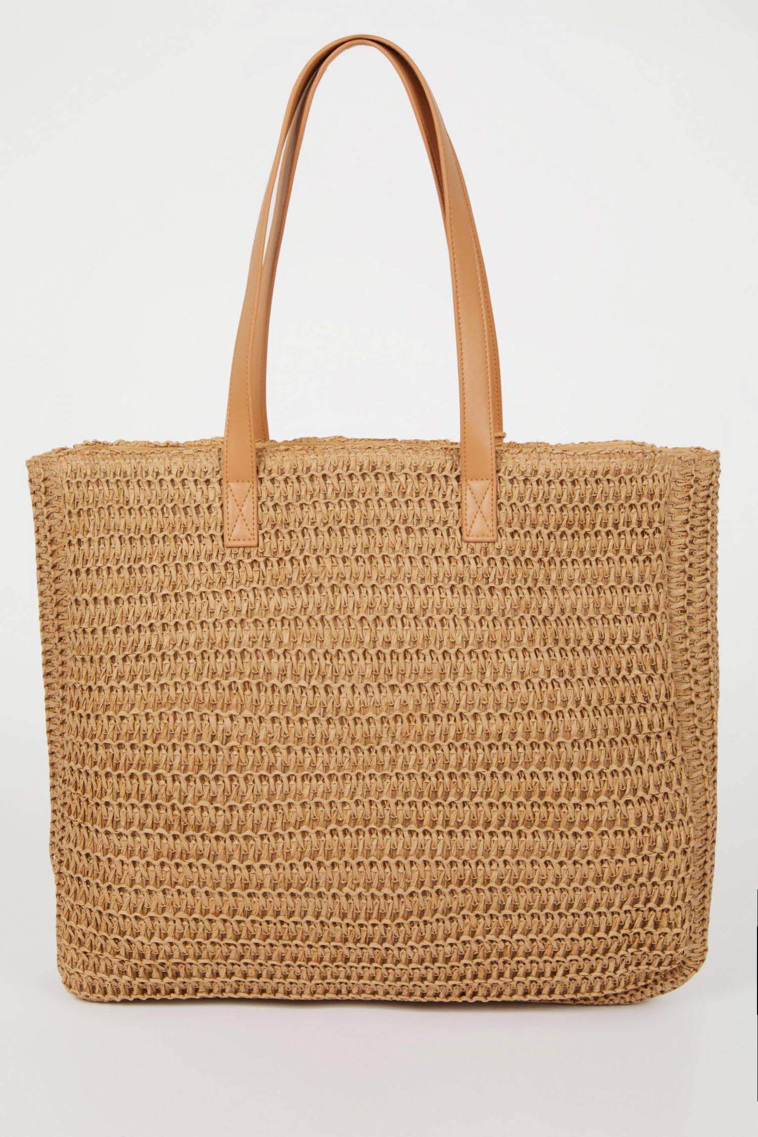 Woman Straw Shoulder Bag
