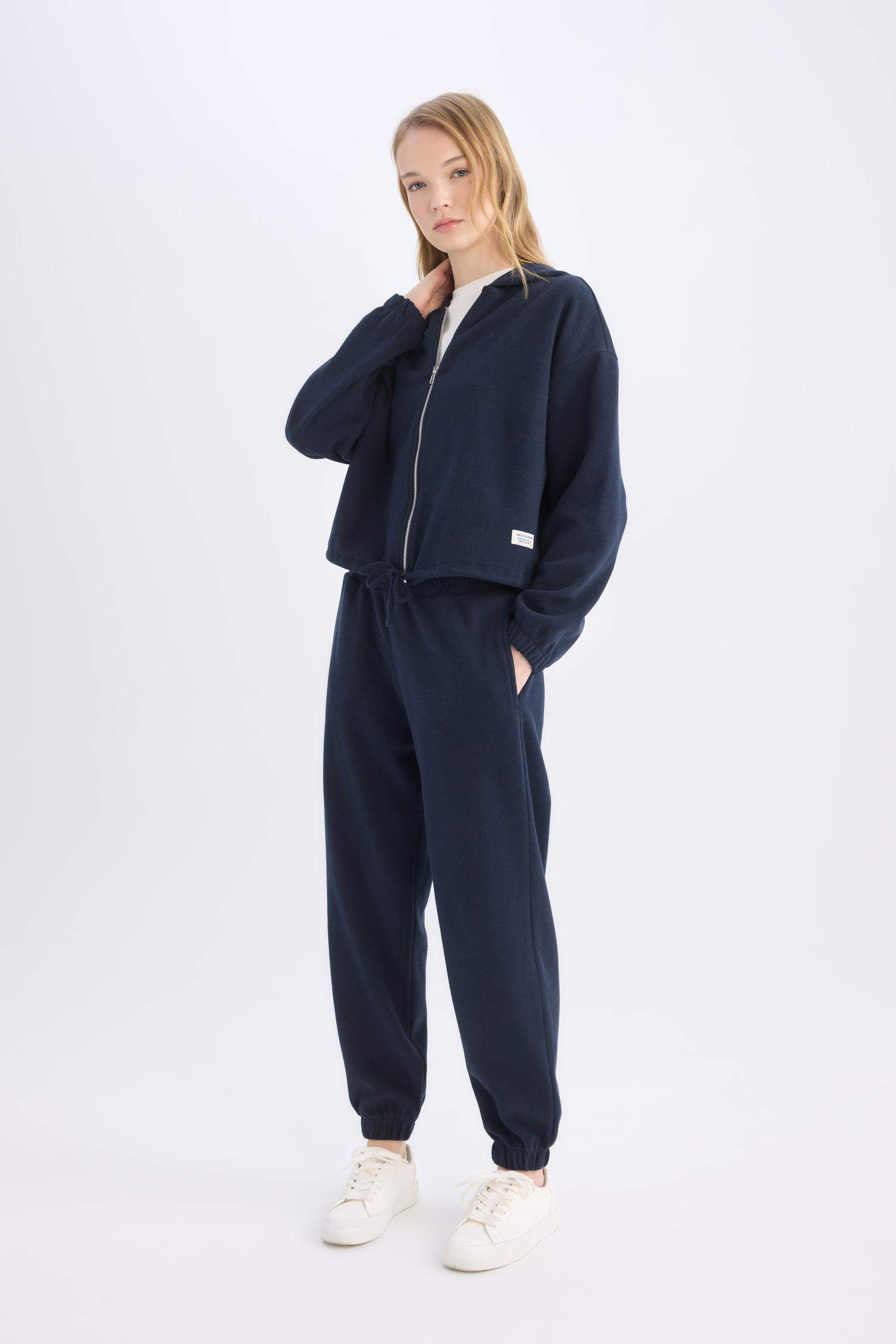 Elastic Waist Basic Jogger Sweatpants