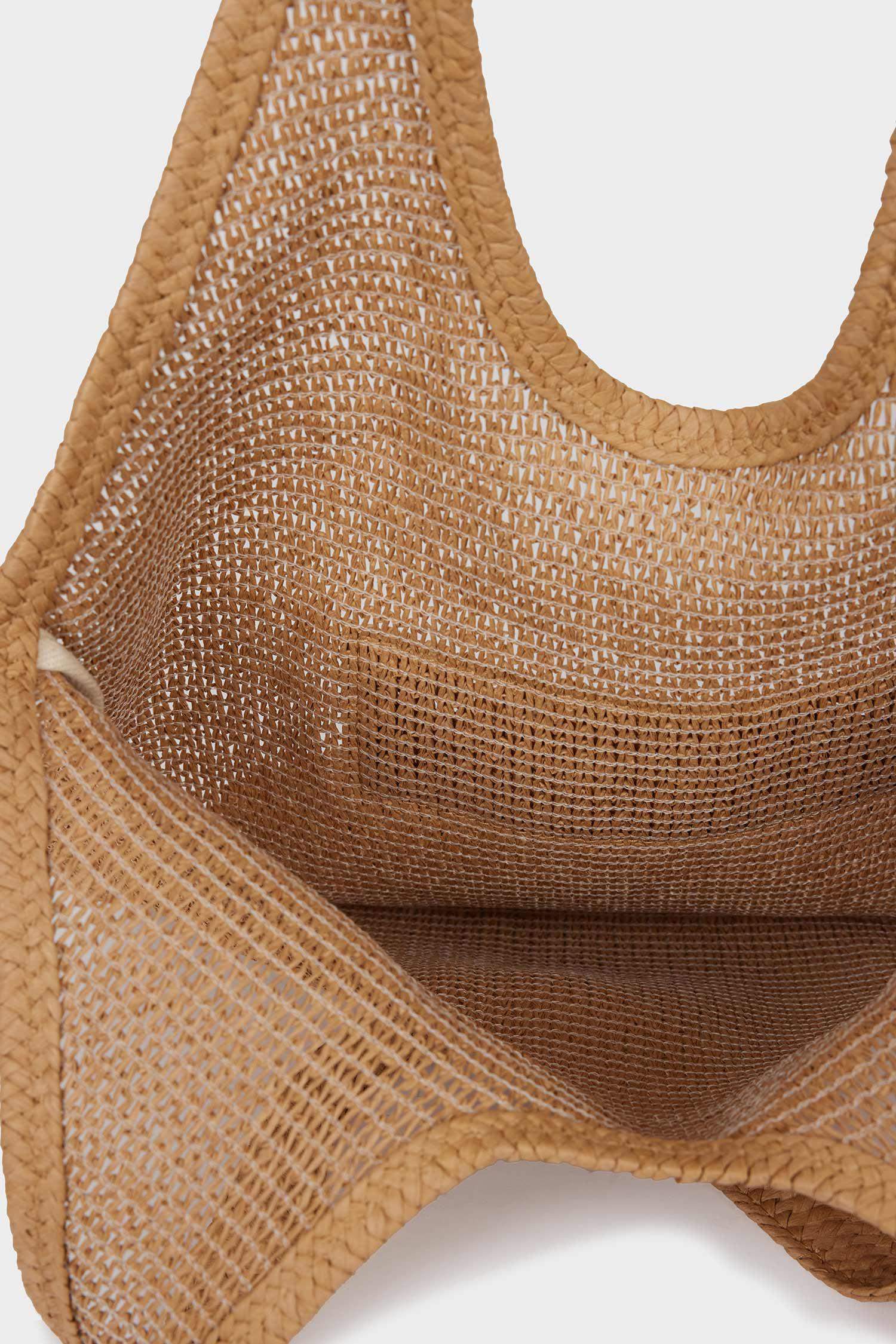 حقيبة قش نسائية