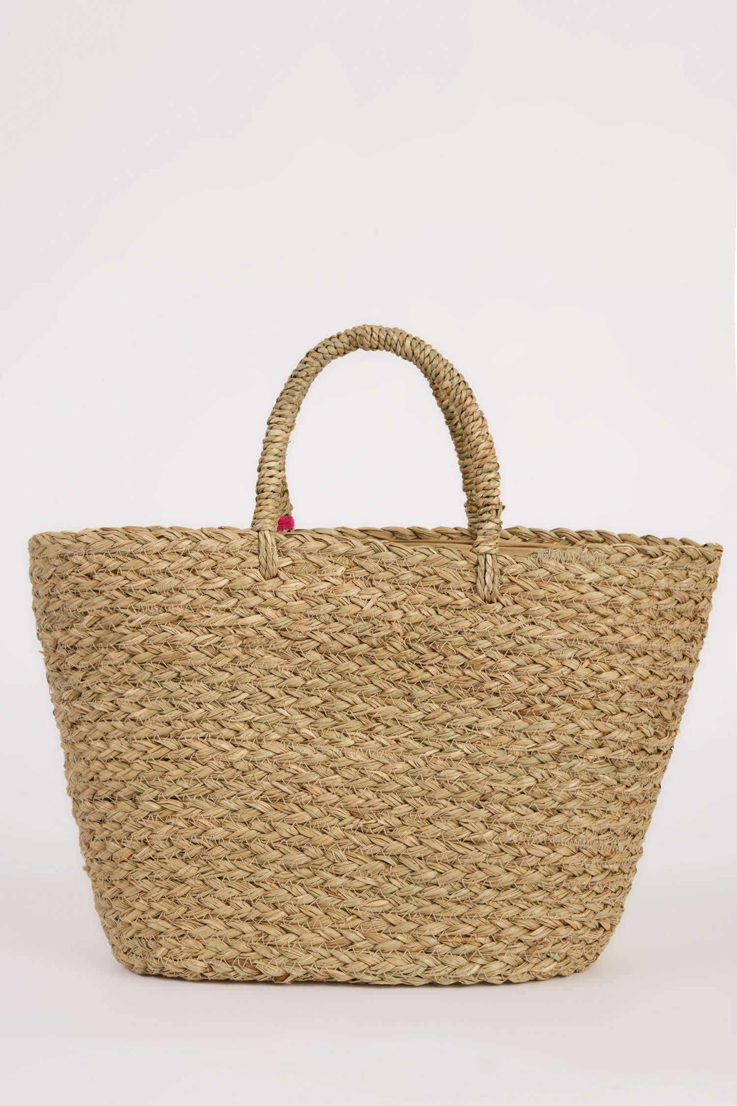 Kadın Hasır Omuz Çantası