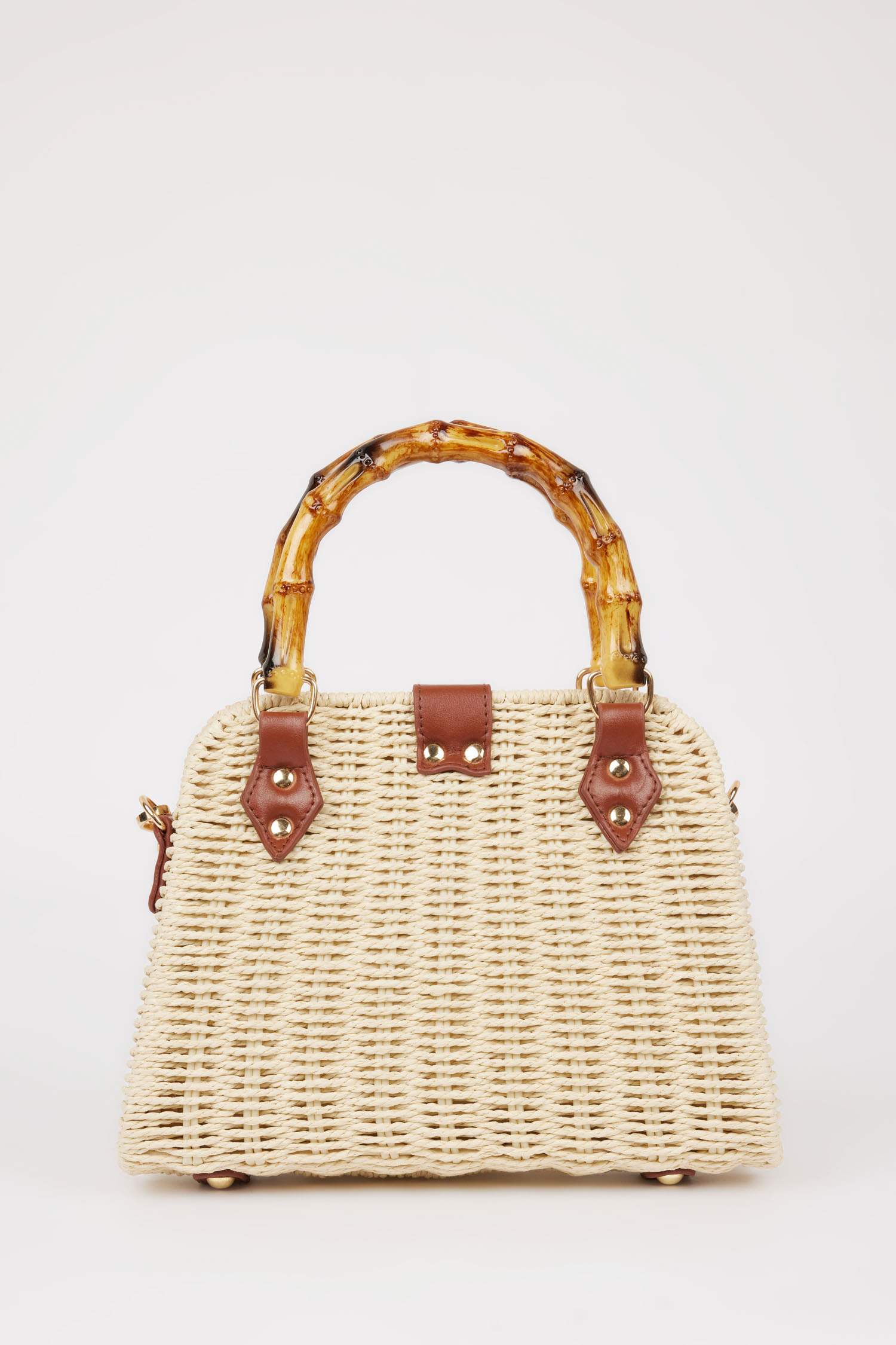 Kadın Hasır Omuz Çantası