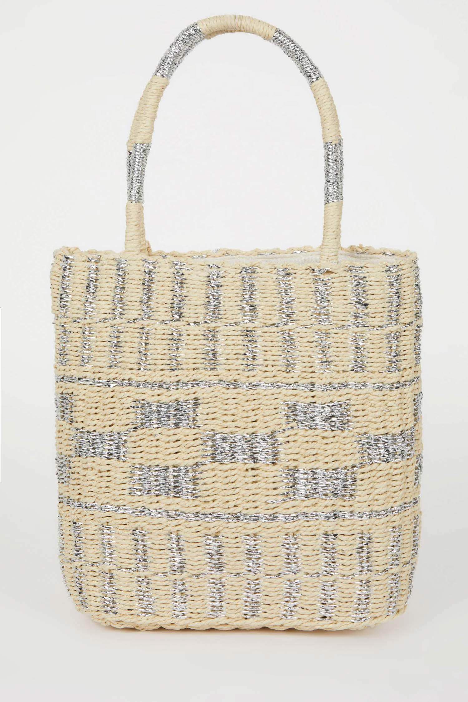 شنطة كتف حريمي قش