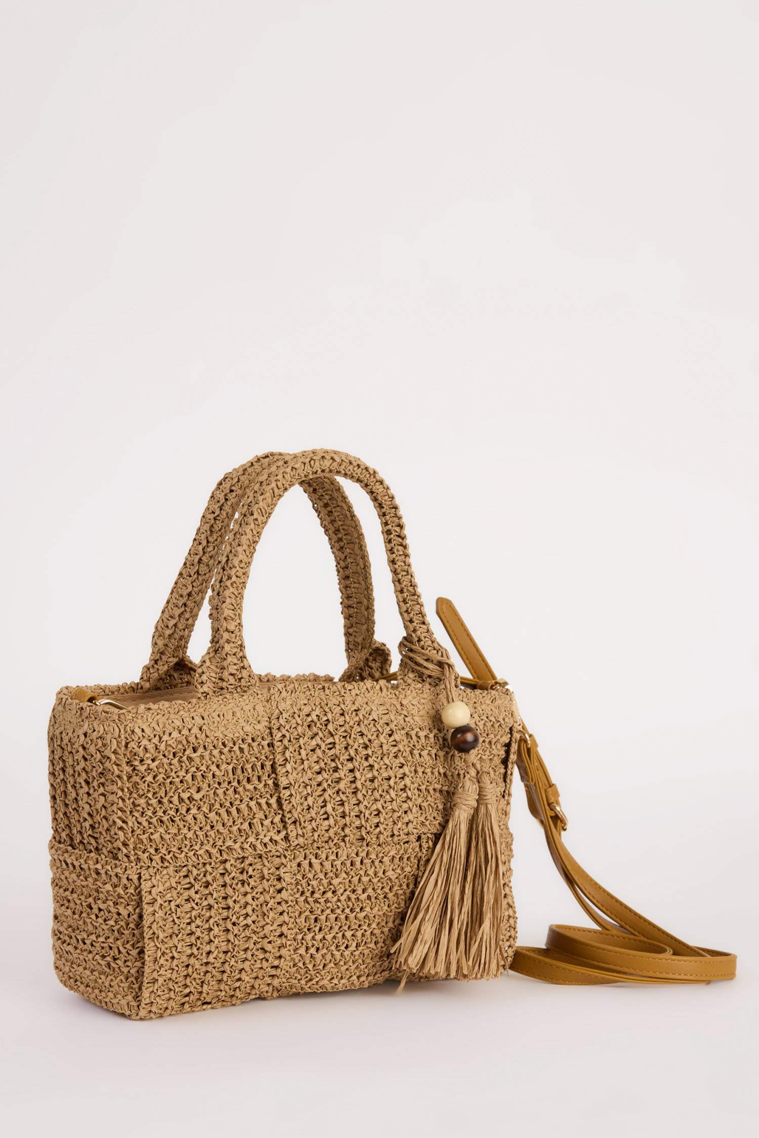 Woman Straw Shoulder Bag