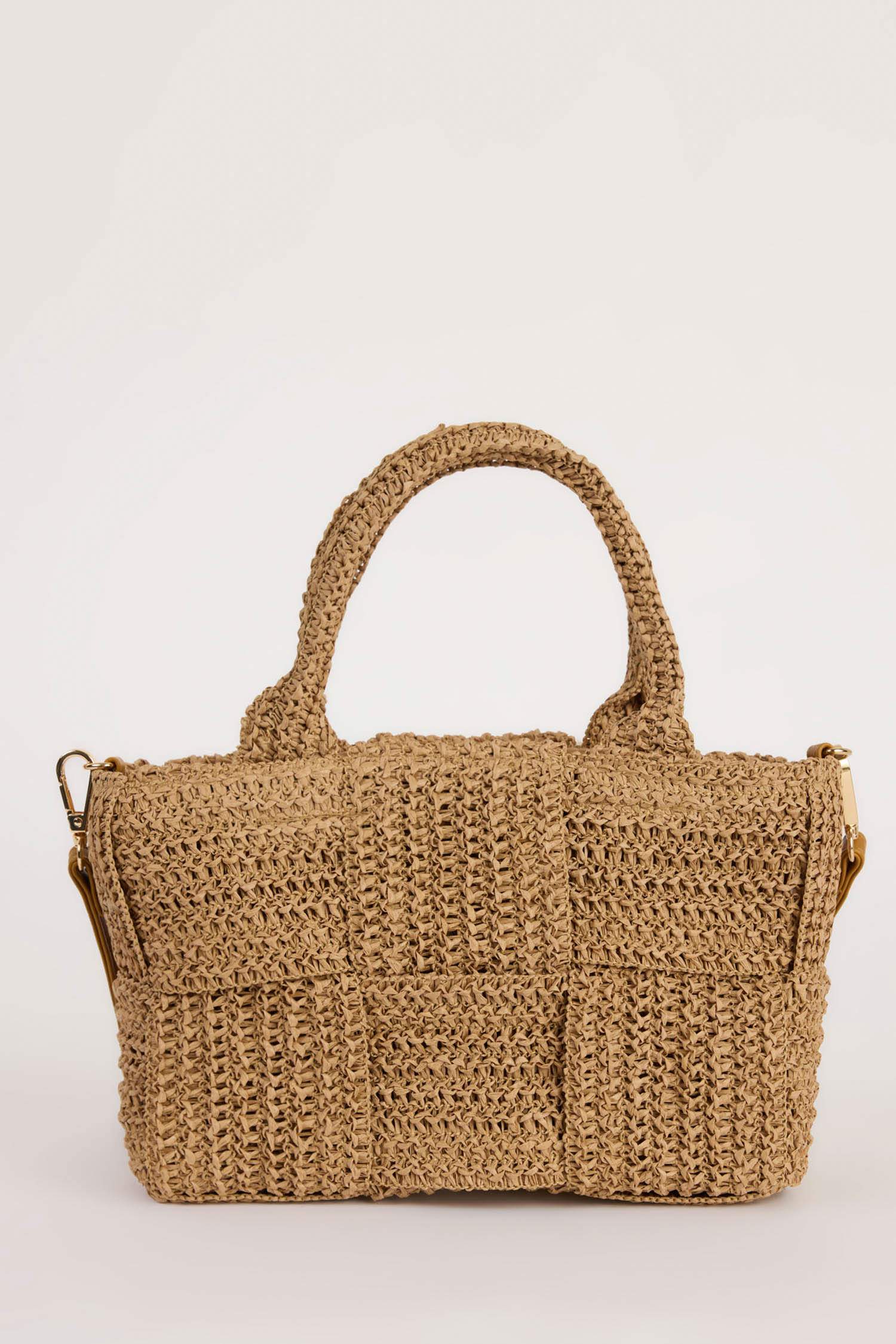 Woman Straw Shoulder Bag