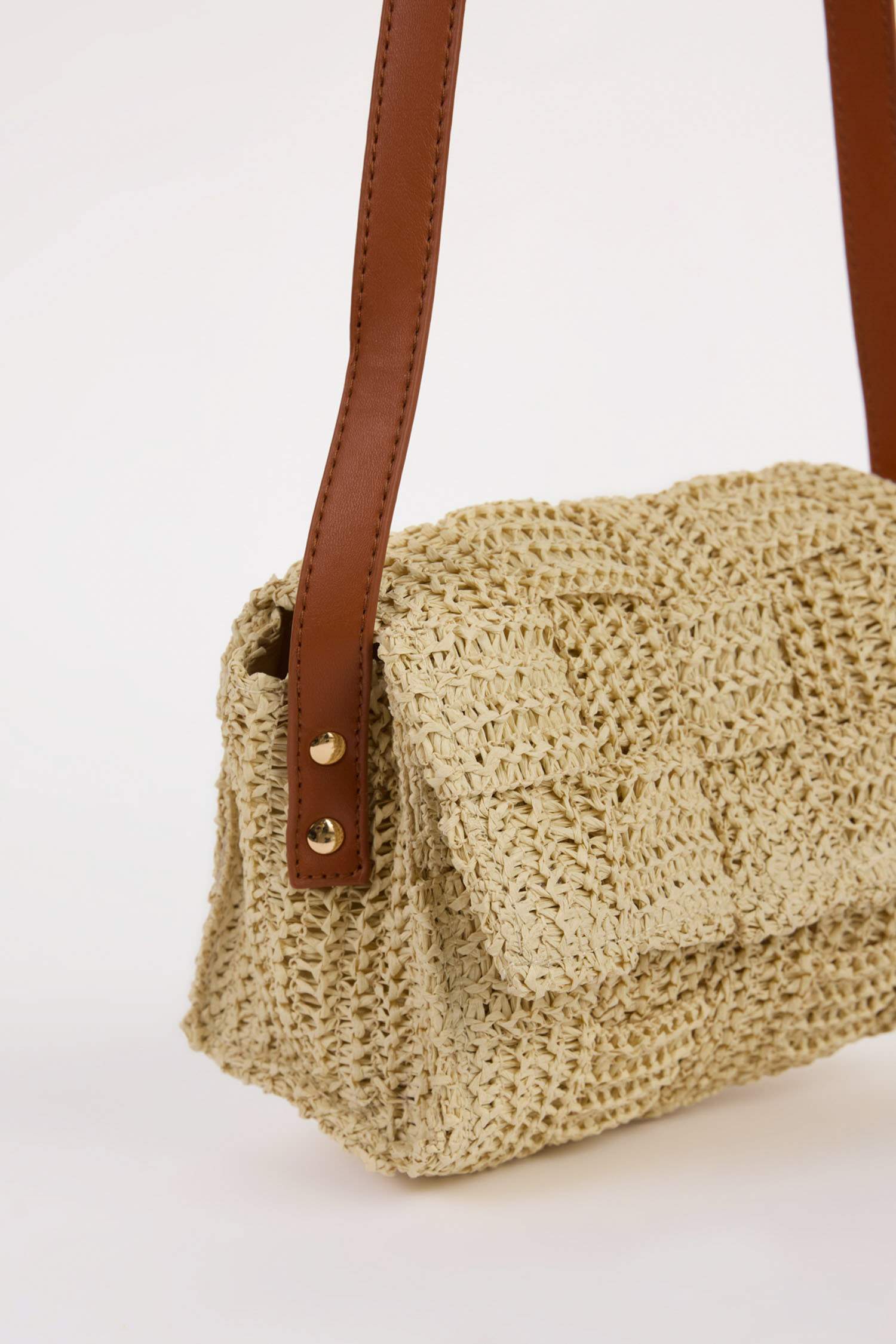 Kadın Hasır Omuz Çantası