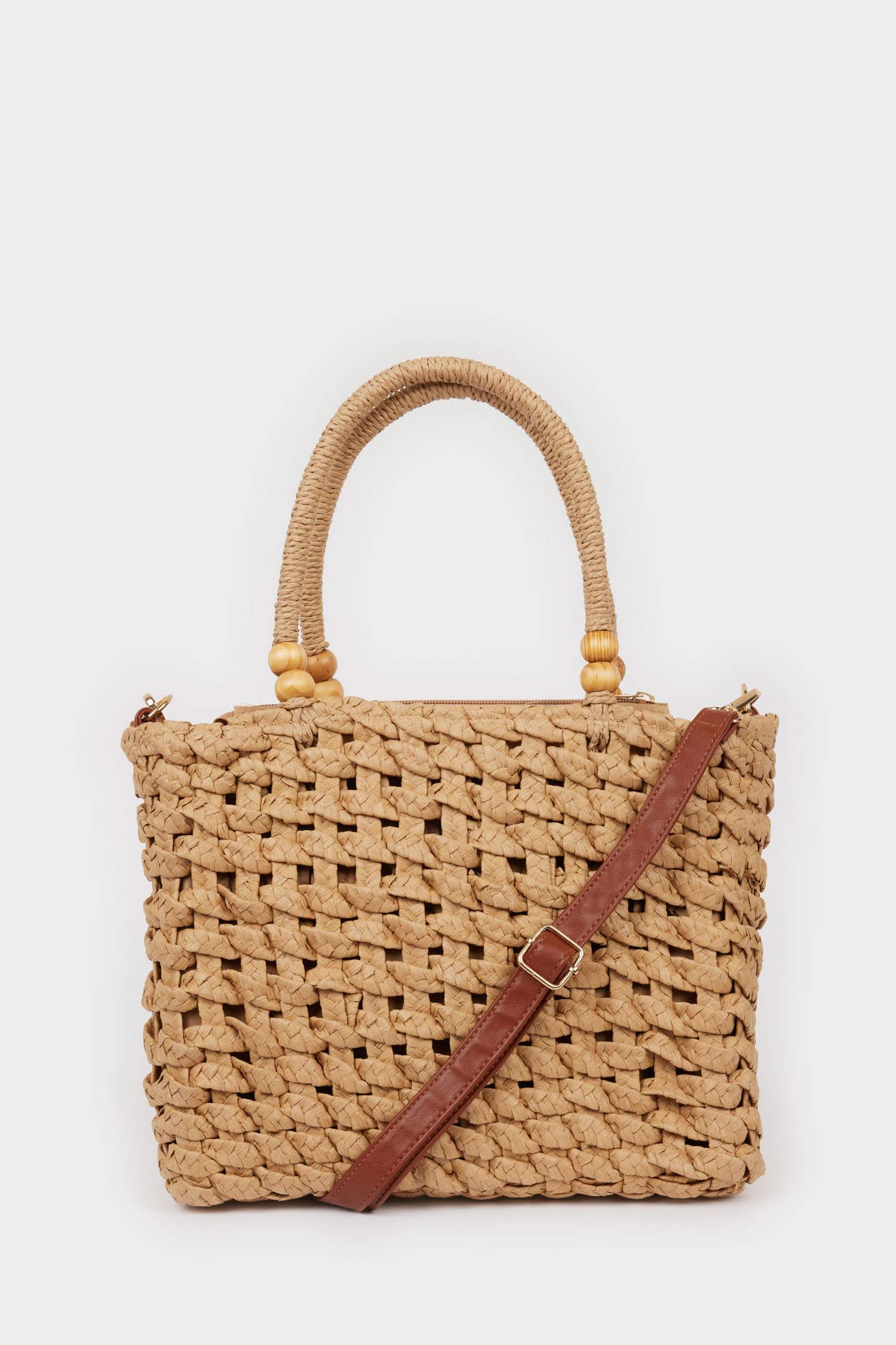 Kadın Hasır Omuz Çantası