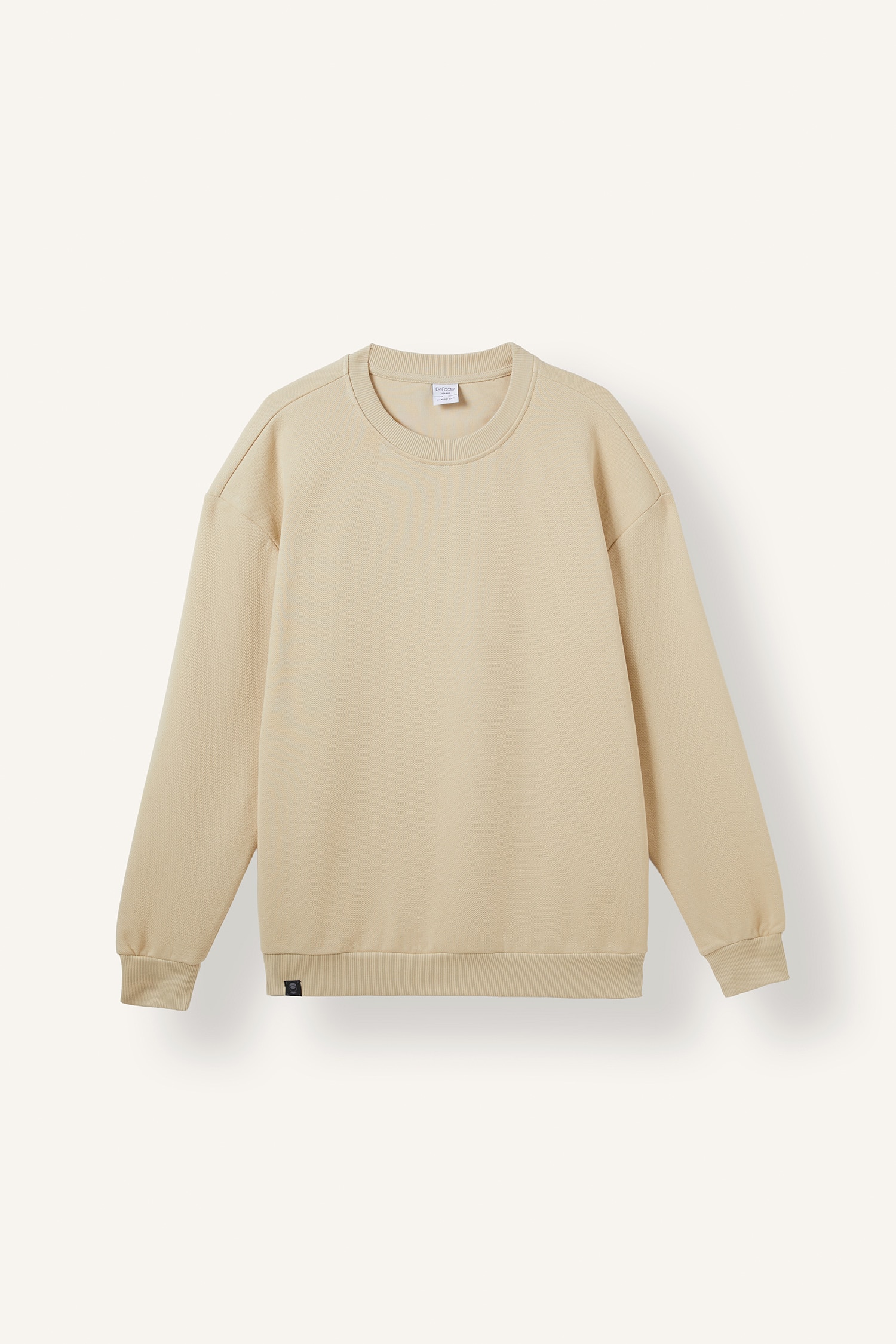 Boxy Fit Long Sleeve Sweatshirt