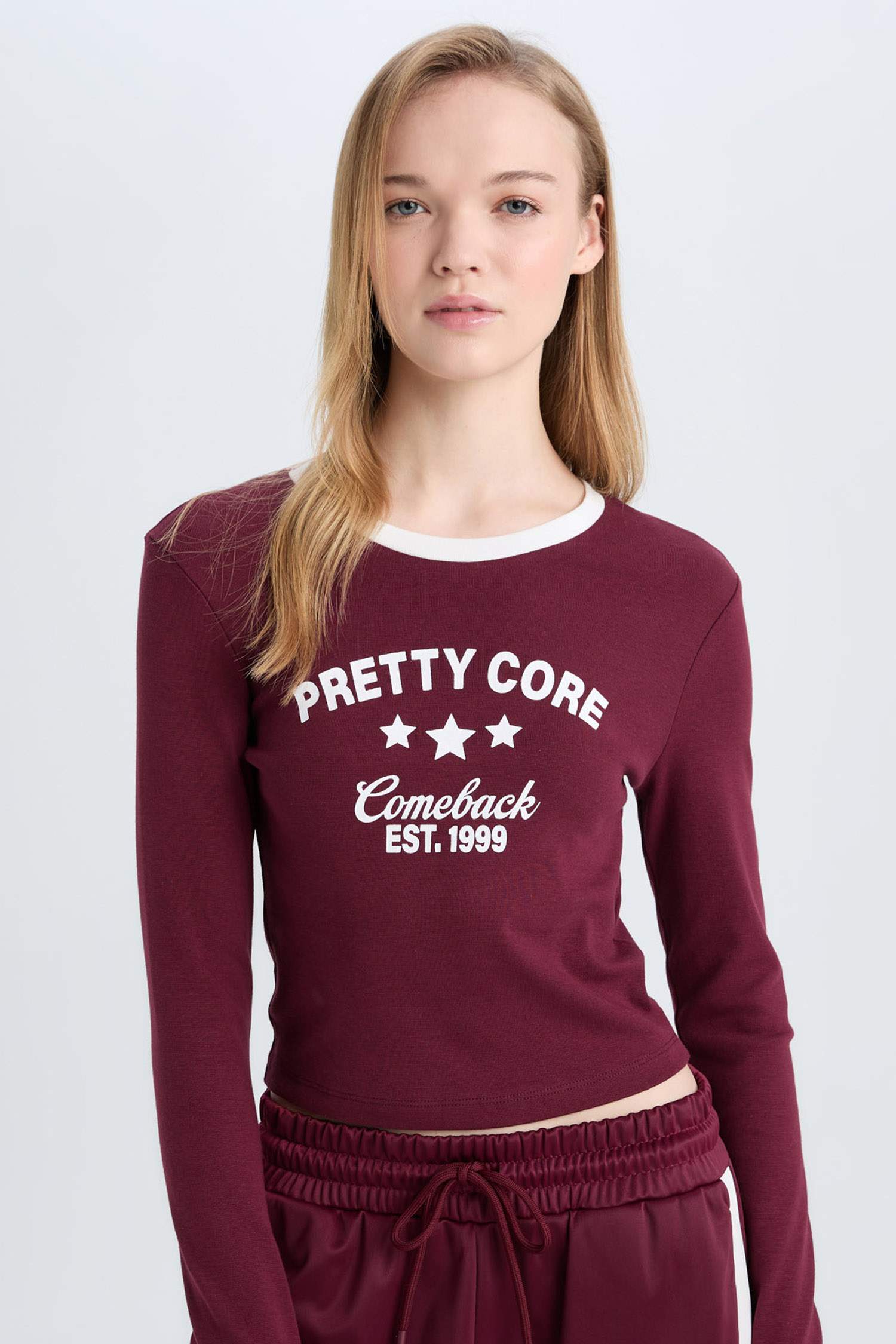 Кофта с принтом с круглым вырезом, Coool