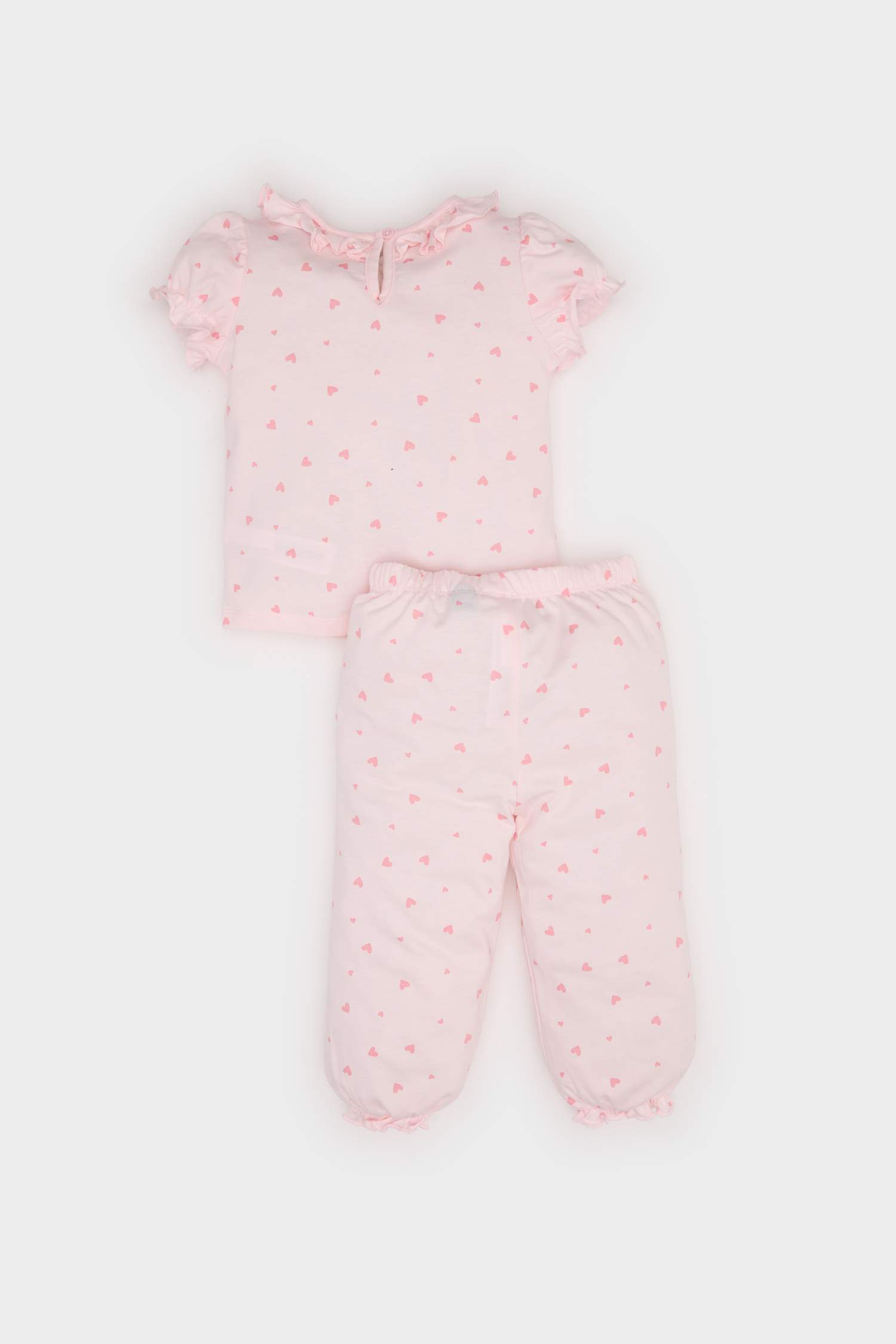 Baby Girl Disney Princess Cotton Top Bottom 2 Piece Pajama Set