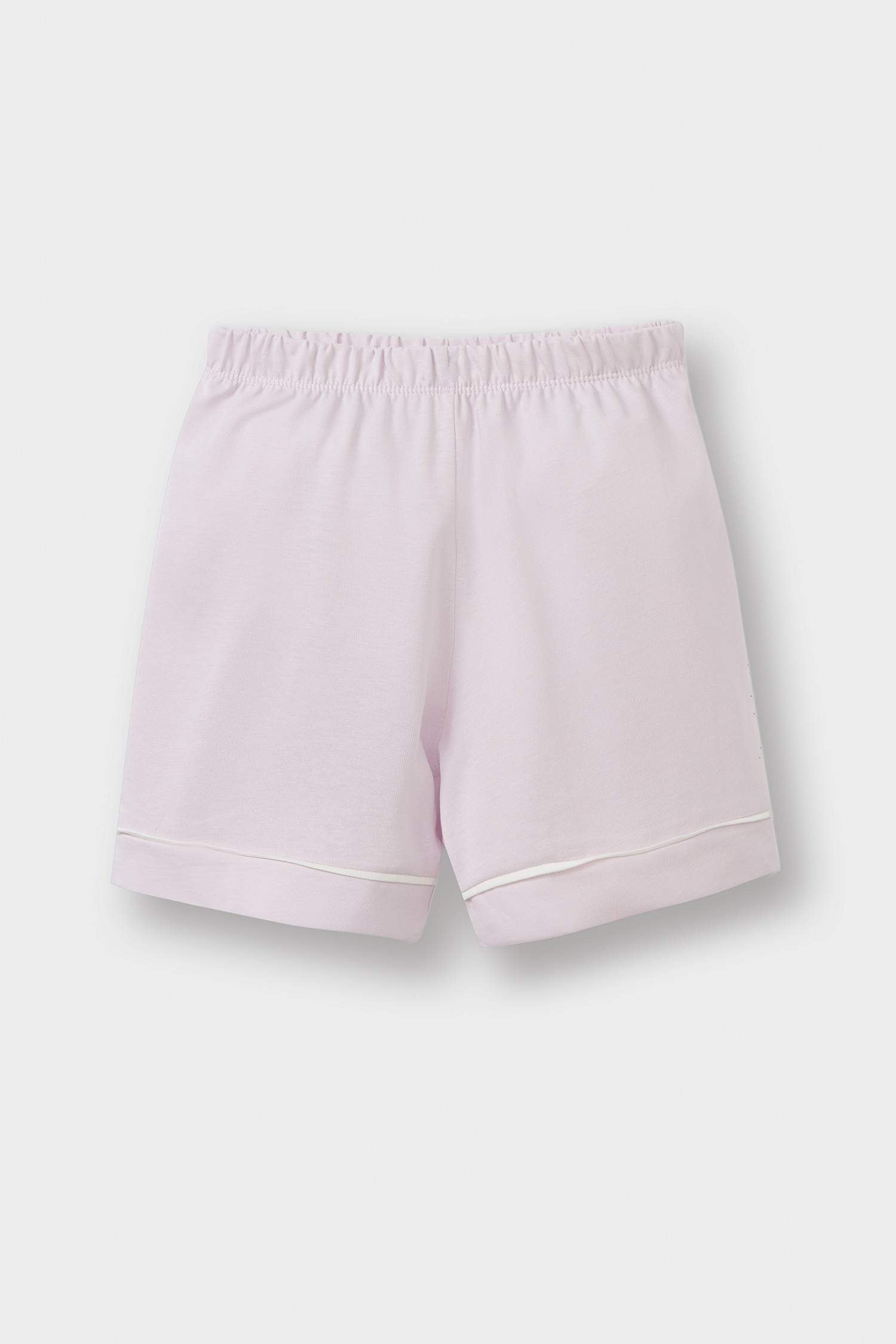 سيت بجامة بيبي بناتي بطبعة شعار - قطعتين