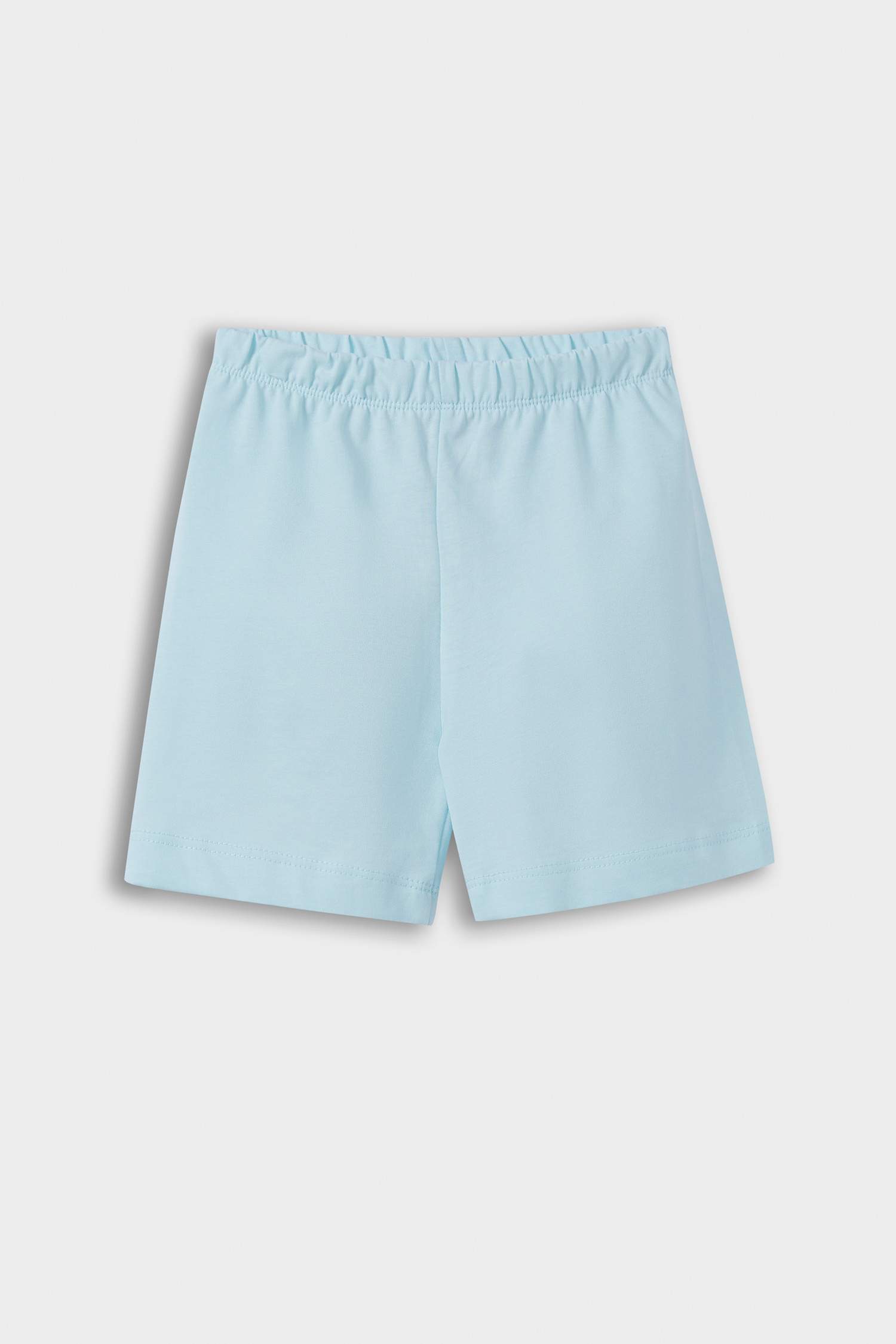 Kız Bebek Pijama Takımı Anime Baskılı Kısa Kollu Penye Üst Beli Lastikli Şort