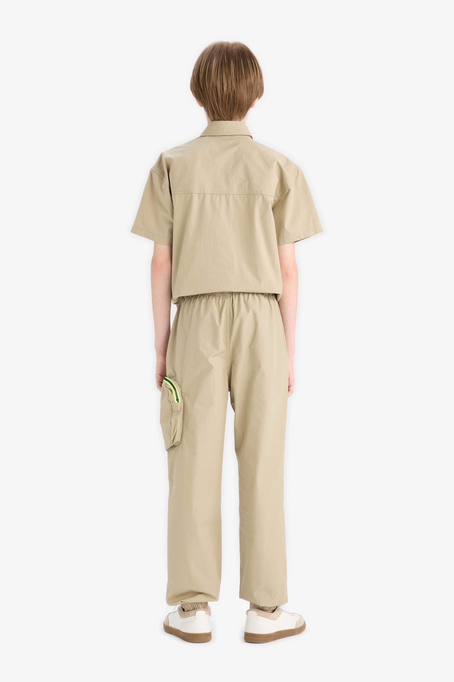 Ұлдарға карго джоггер парашют Шалбар