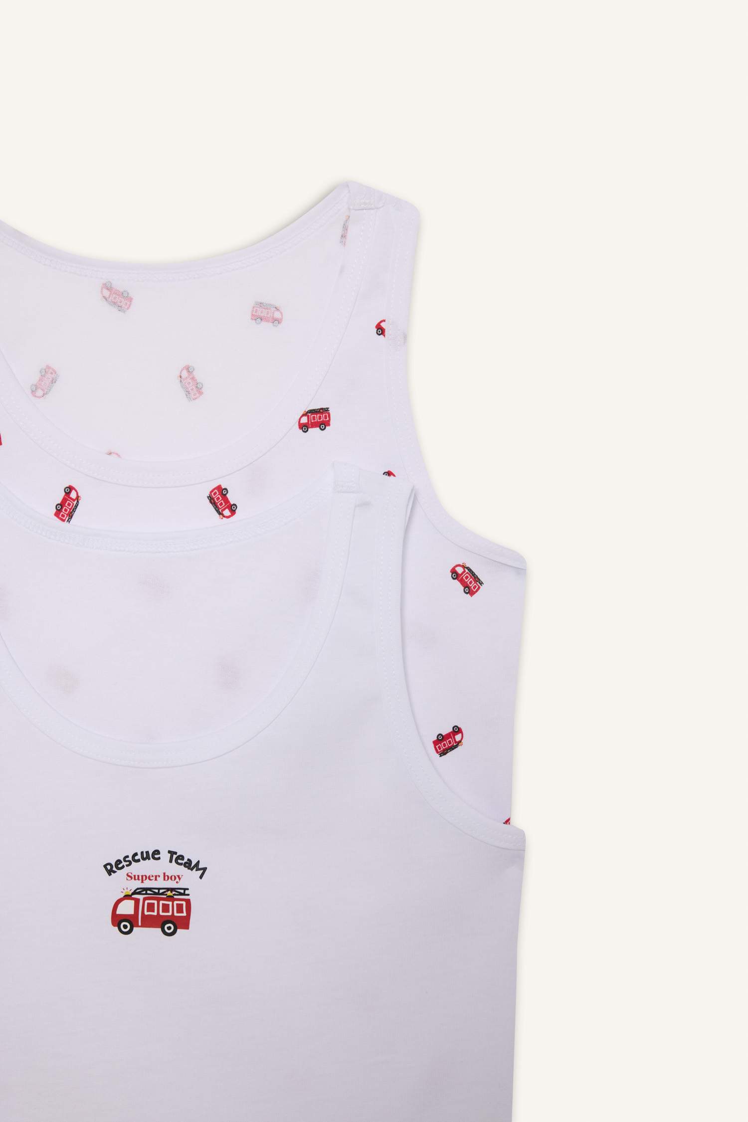 Lot de 2 Débardeurs imprimés pour garçon