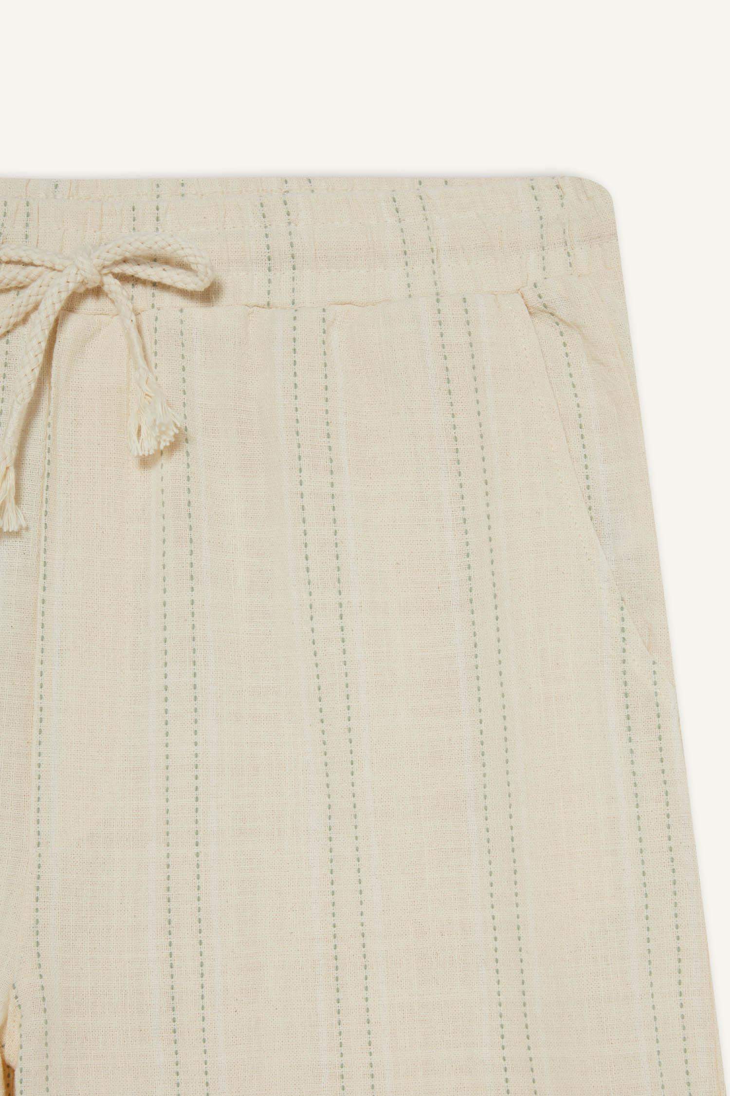 Relax Fit Cotton Bermuda Shorts