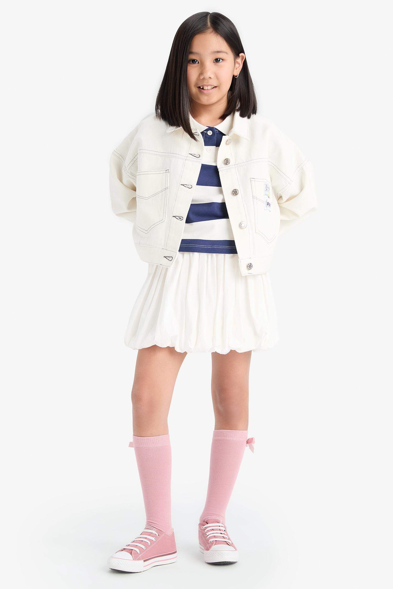 Kız Çocuk Denim Ceket