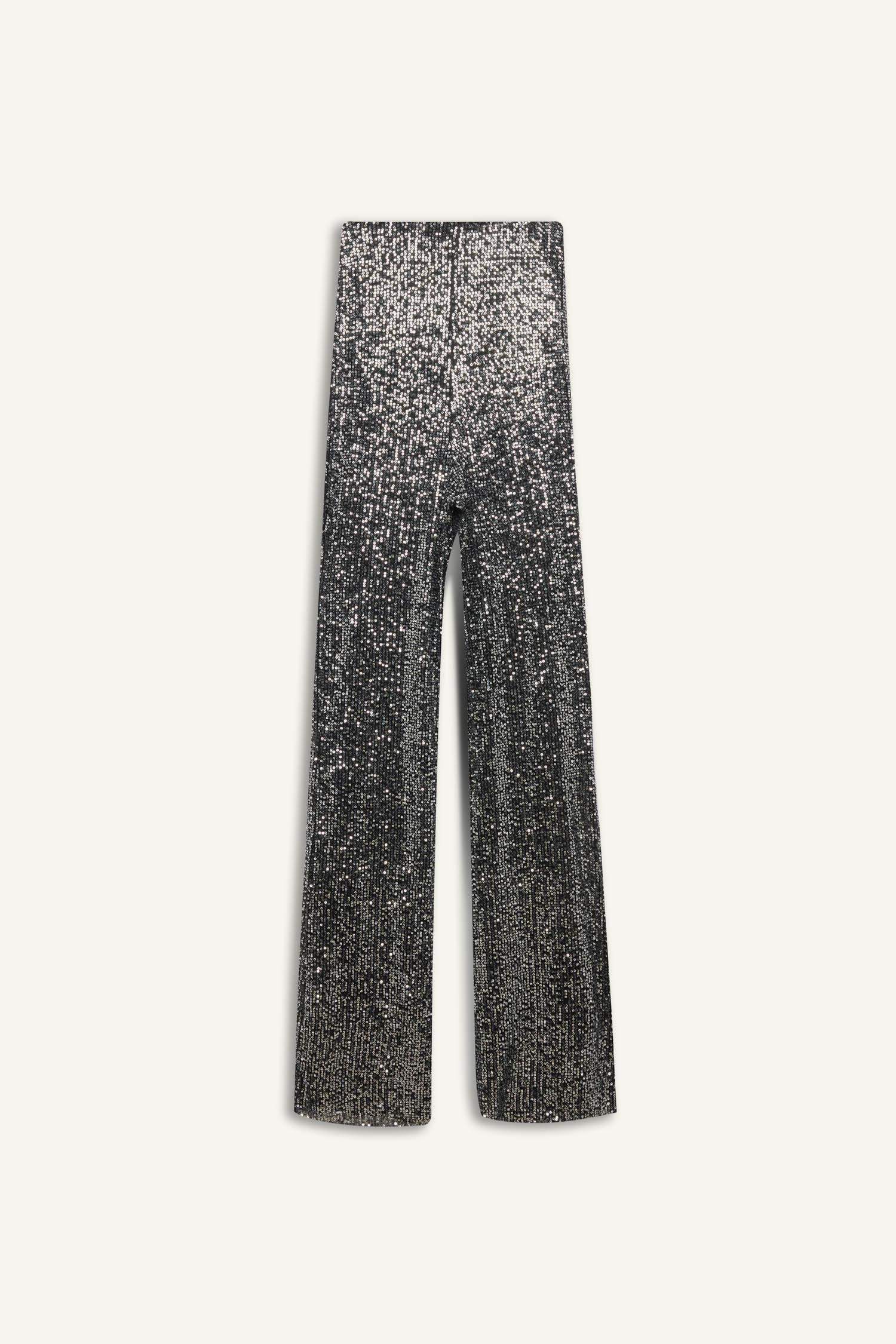 سروال ميش برجل واسع