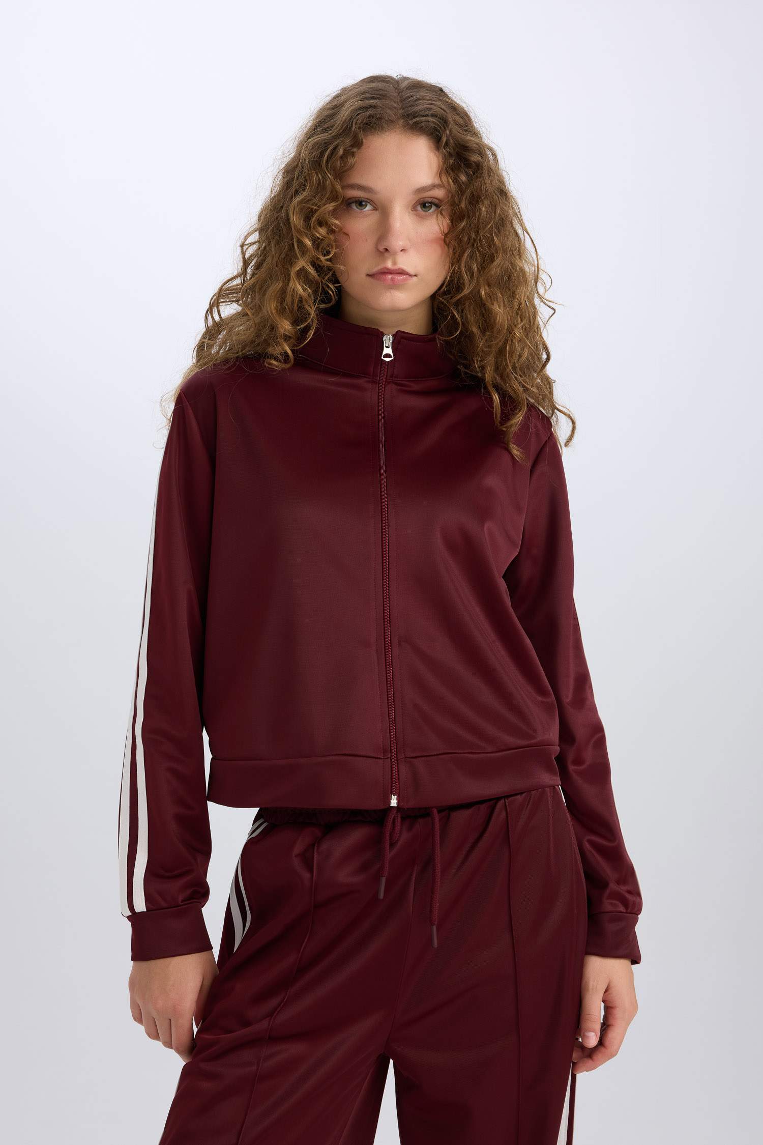 Oversize Geniş Kalıp Cepli Fermuarlı Spor Hırka