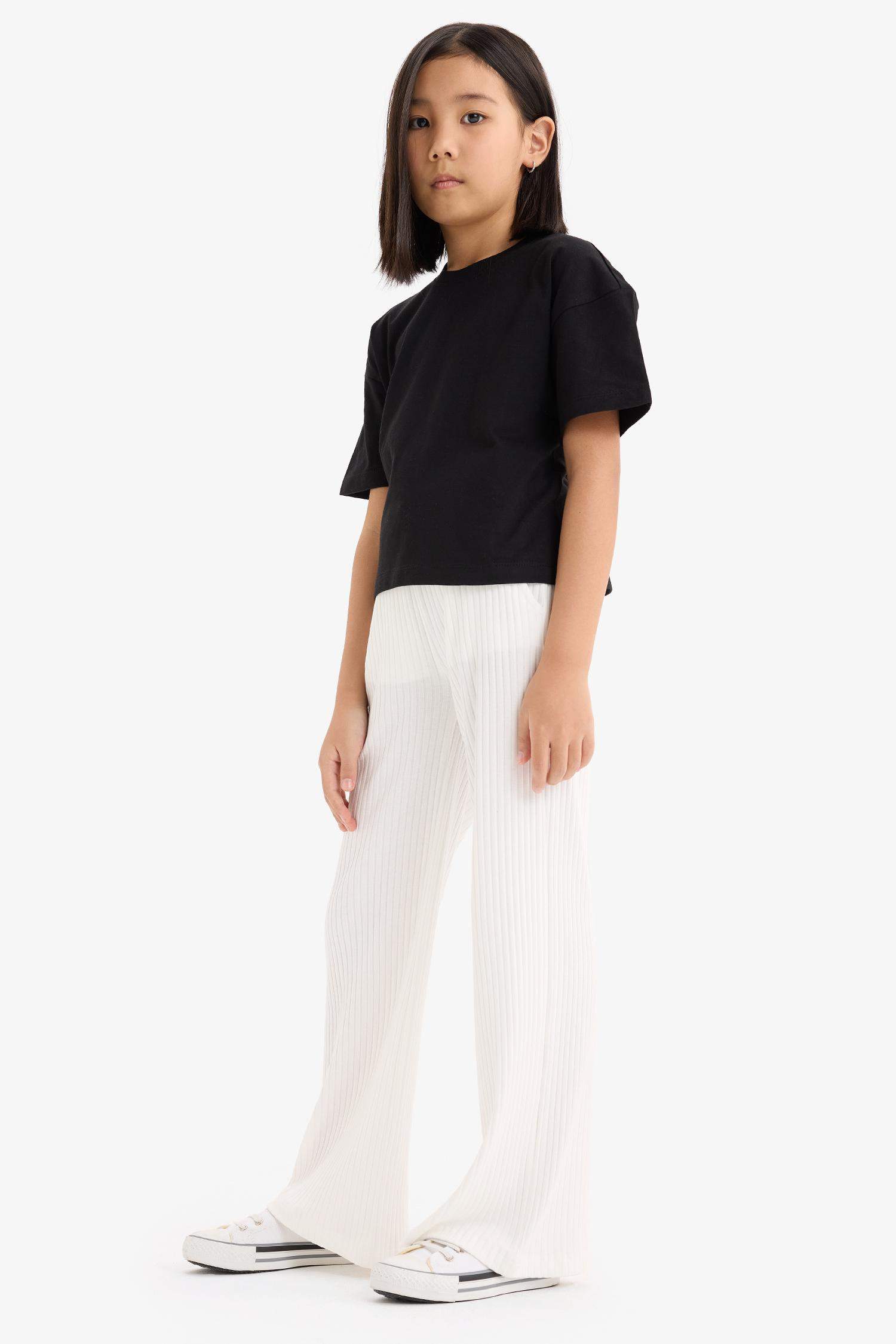 Pantalon large pour fille