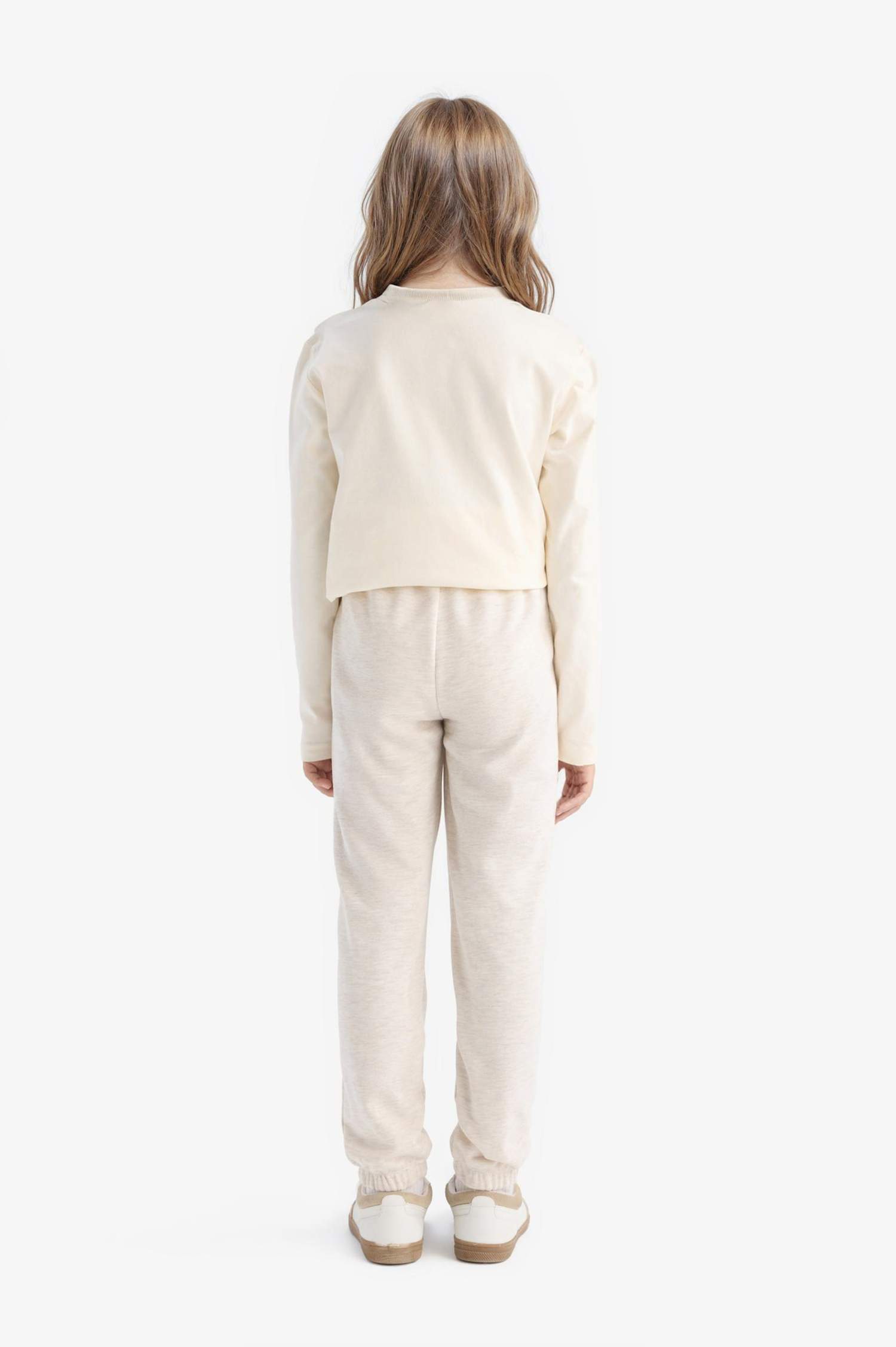 Kız Çocuk Beli Lastikli Eşofman Altı