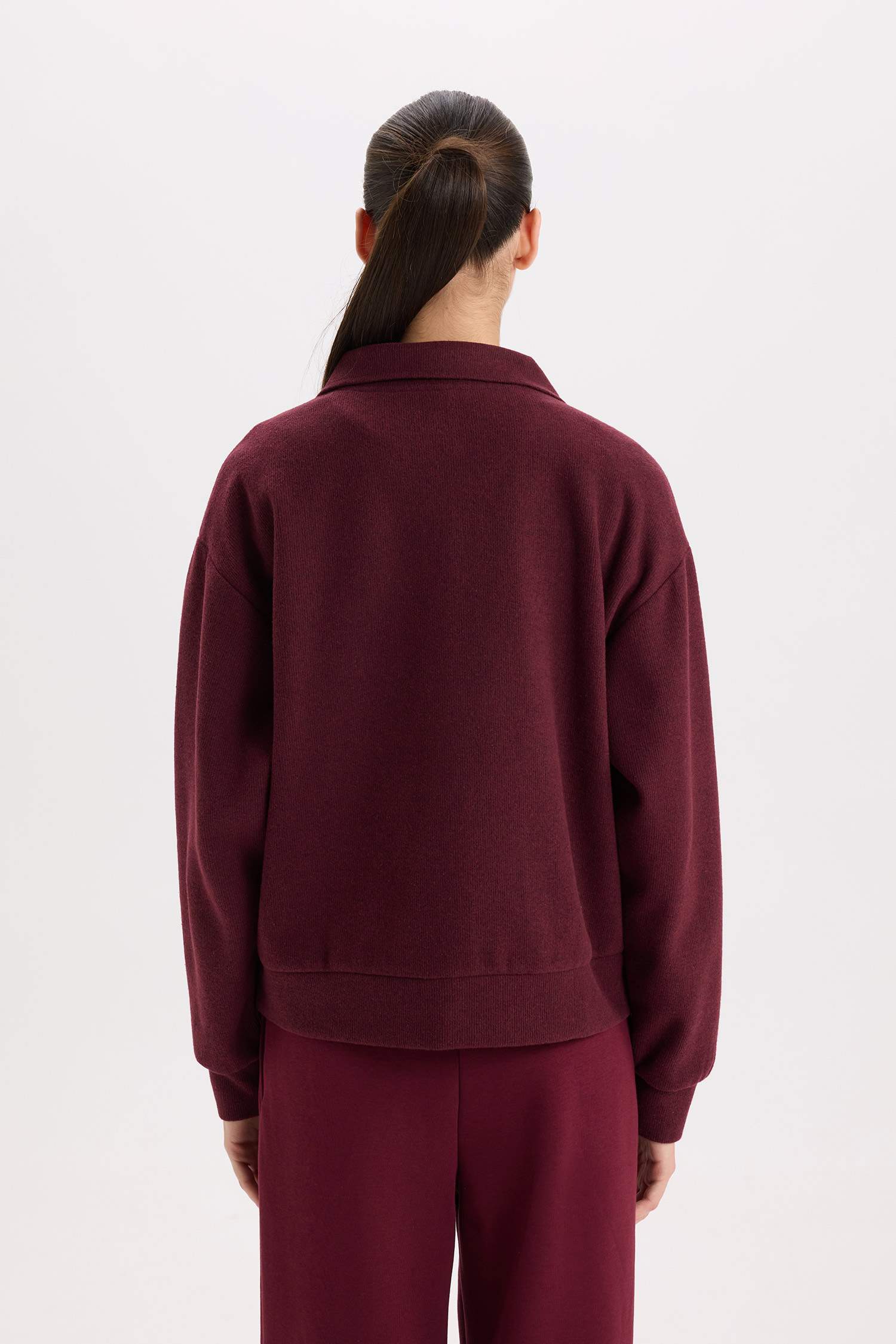 Regular Fit Printed Long Sleeve Sweatshirt