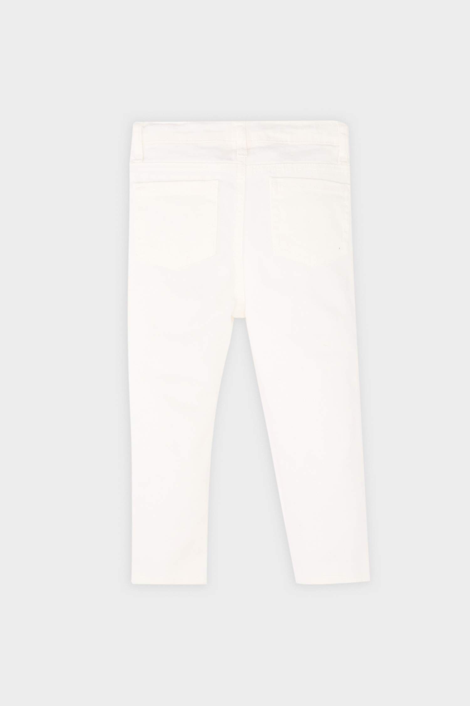 Pantalon Jean blanc basique pour bébé garçon