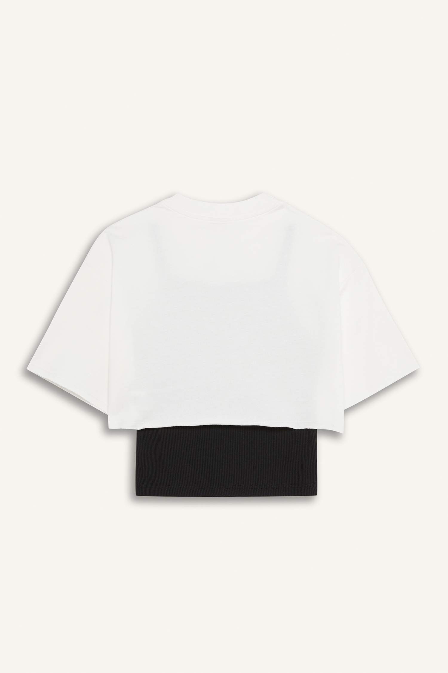 Girl Slogan Printed Sweatshirt Fabric T-Shirt