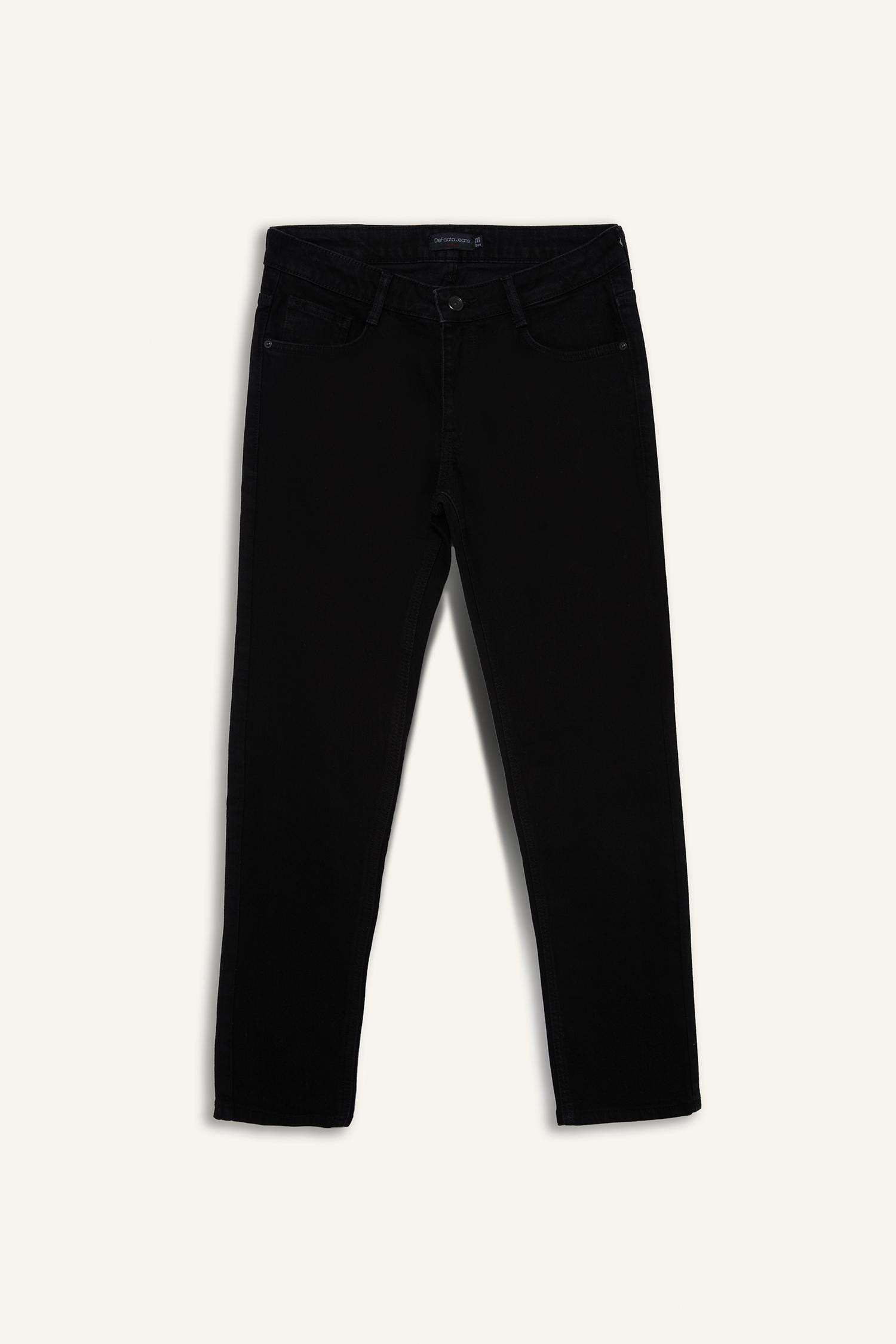 Pedro Slim Fit Super Skinny Hem Denim Trousers