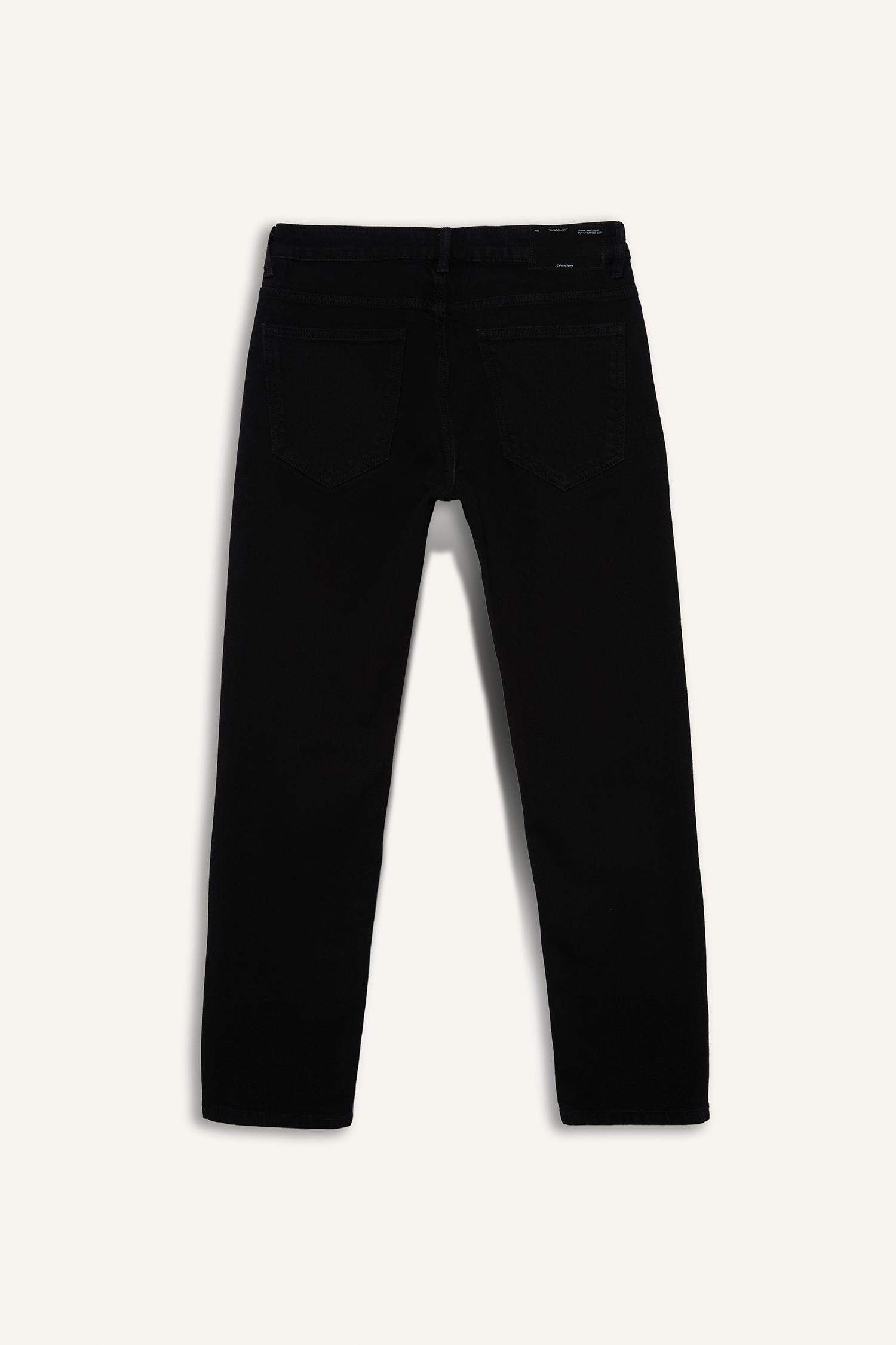 Pedro Slim Fit Super Skinny Hem Denim Trousers