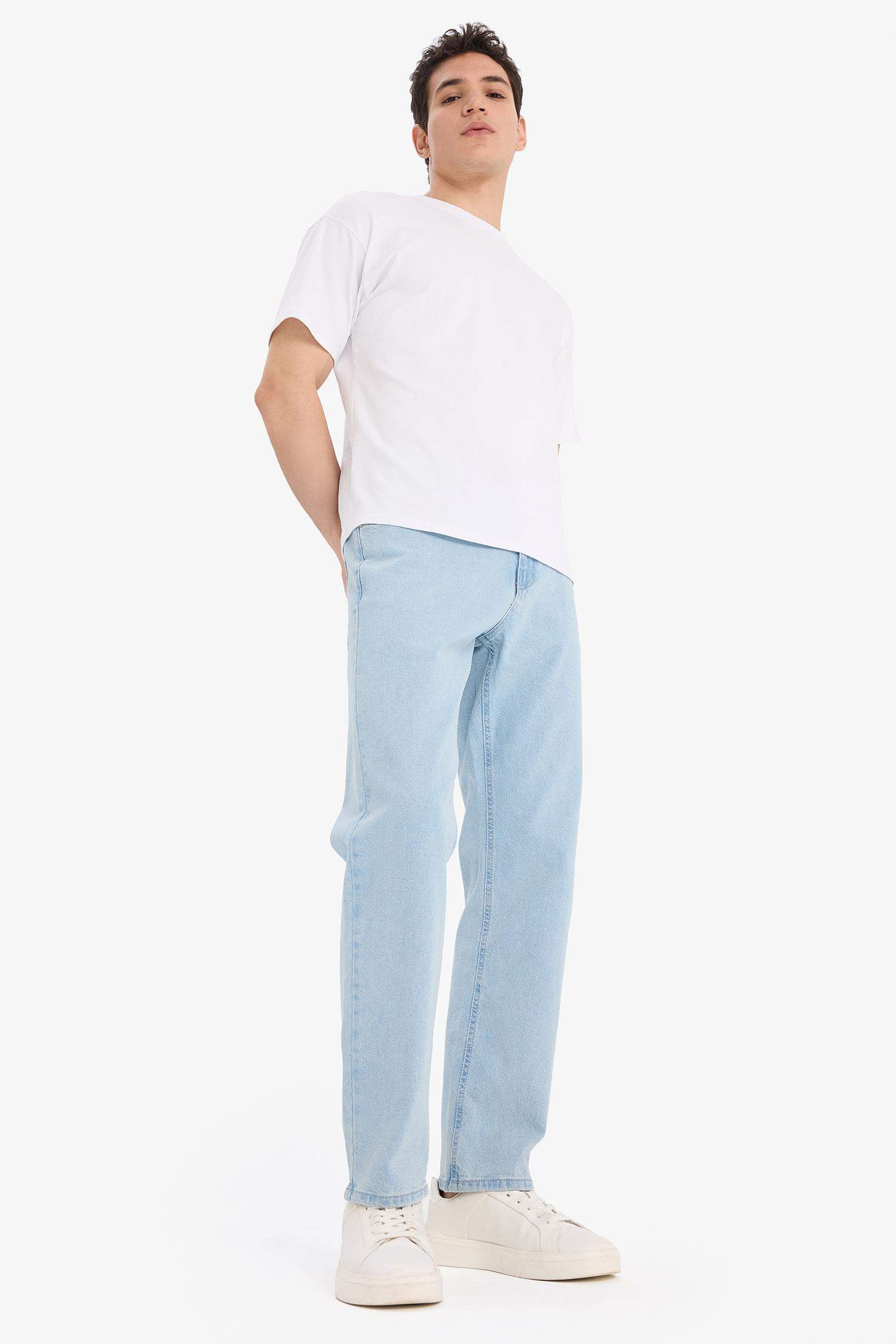 Sergio Regular Fit Normal Kalıp Normal Bel Boru Paça Jean Pantolon