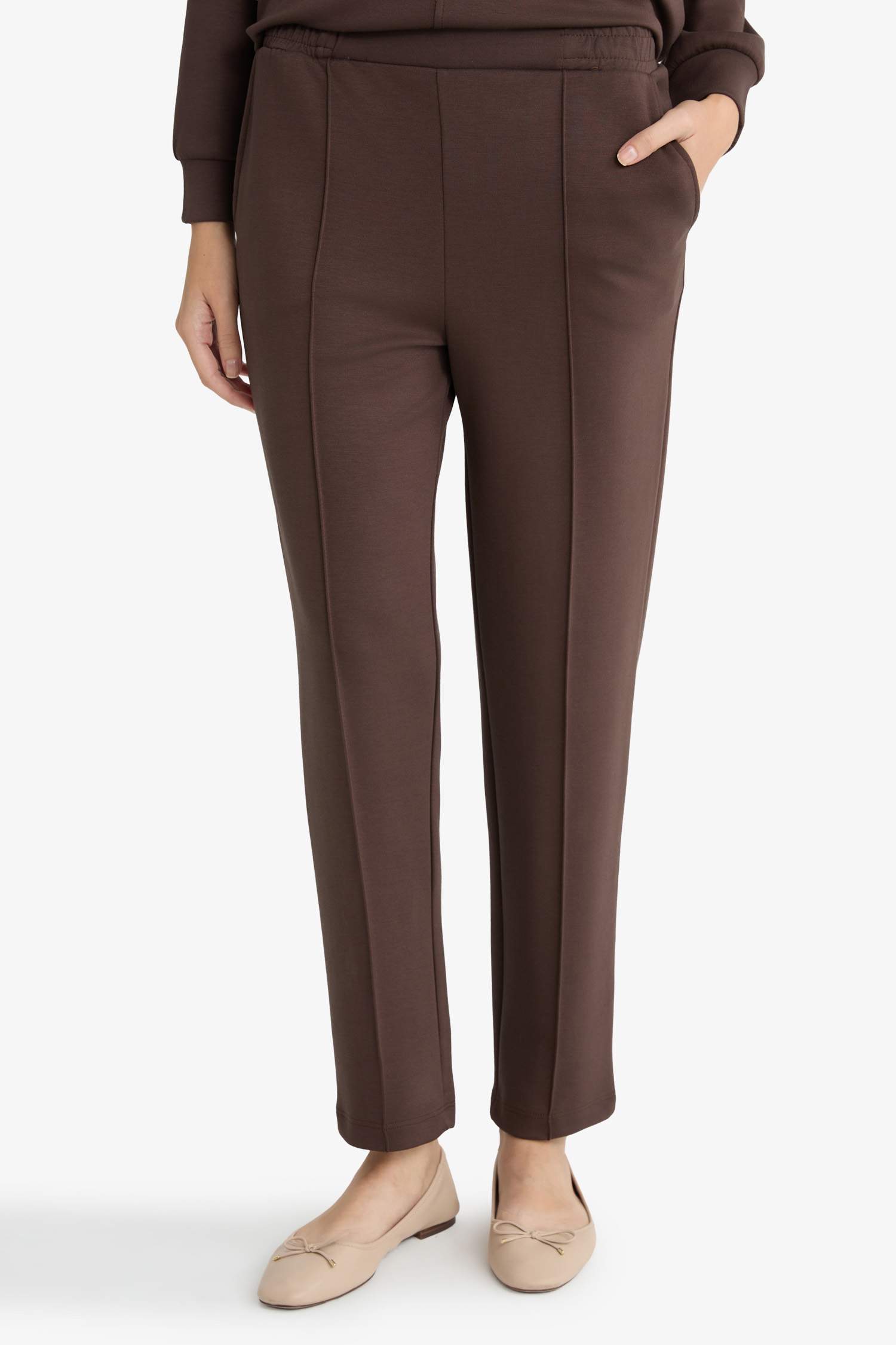 Regular Fit Elastic Waist Sweatpants