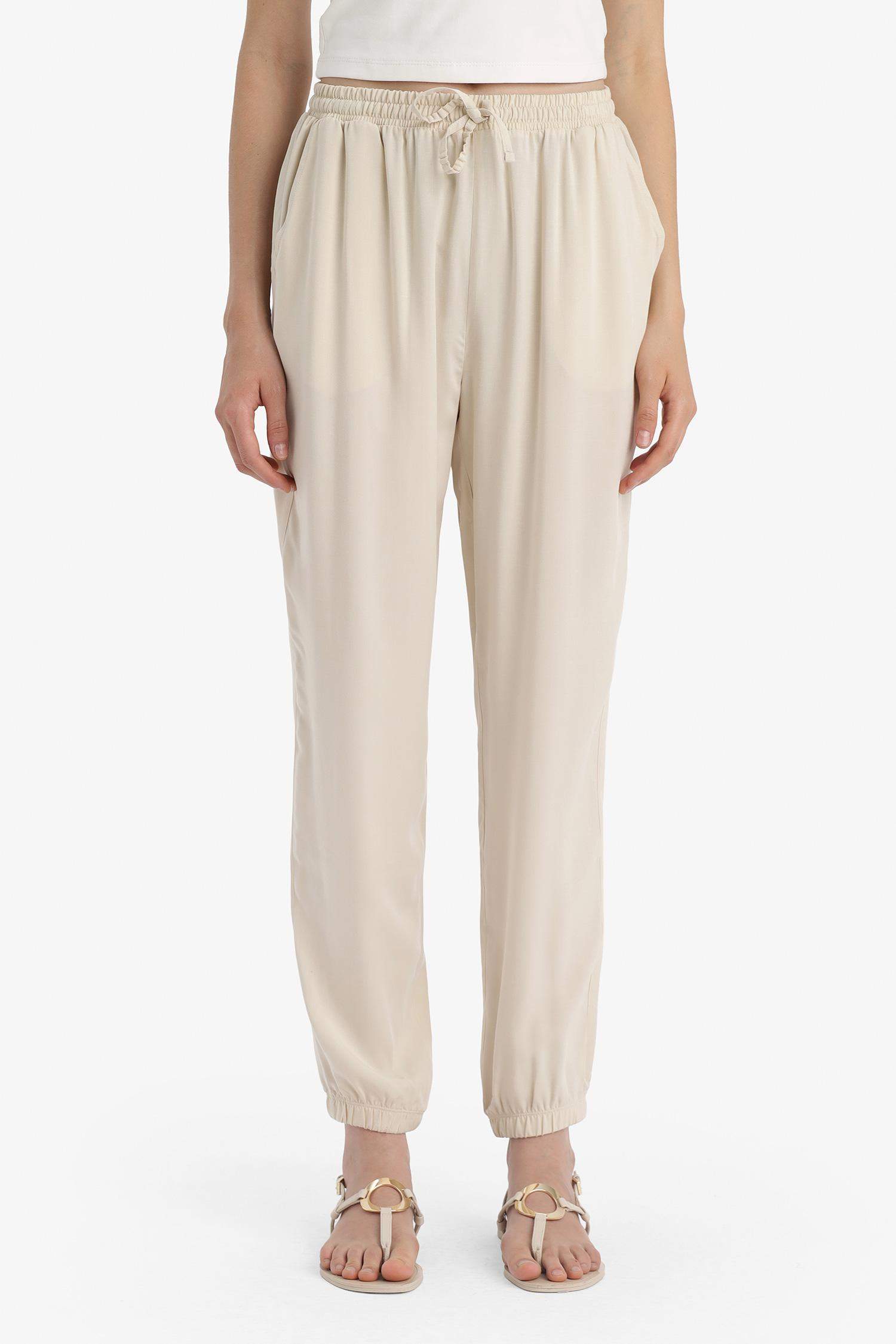 Normal Waist Ankle Length Jogger Pants