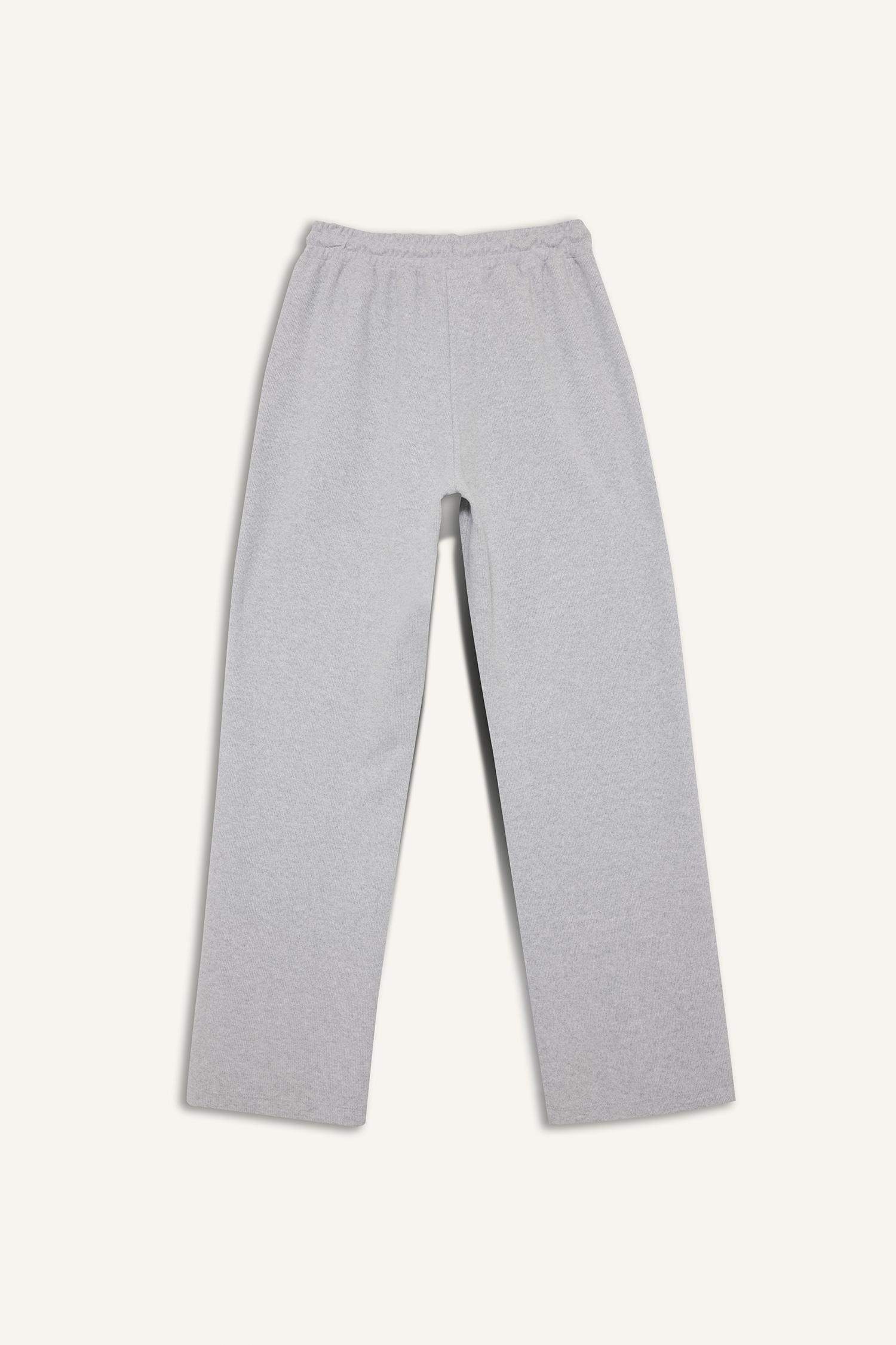 بنطلون سويت بانتس وايد ليج برجل واسع برباط