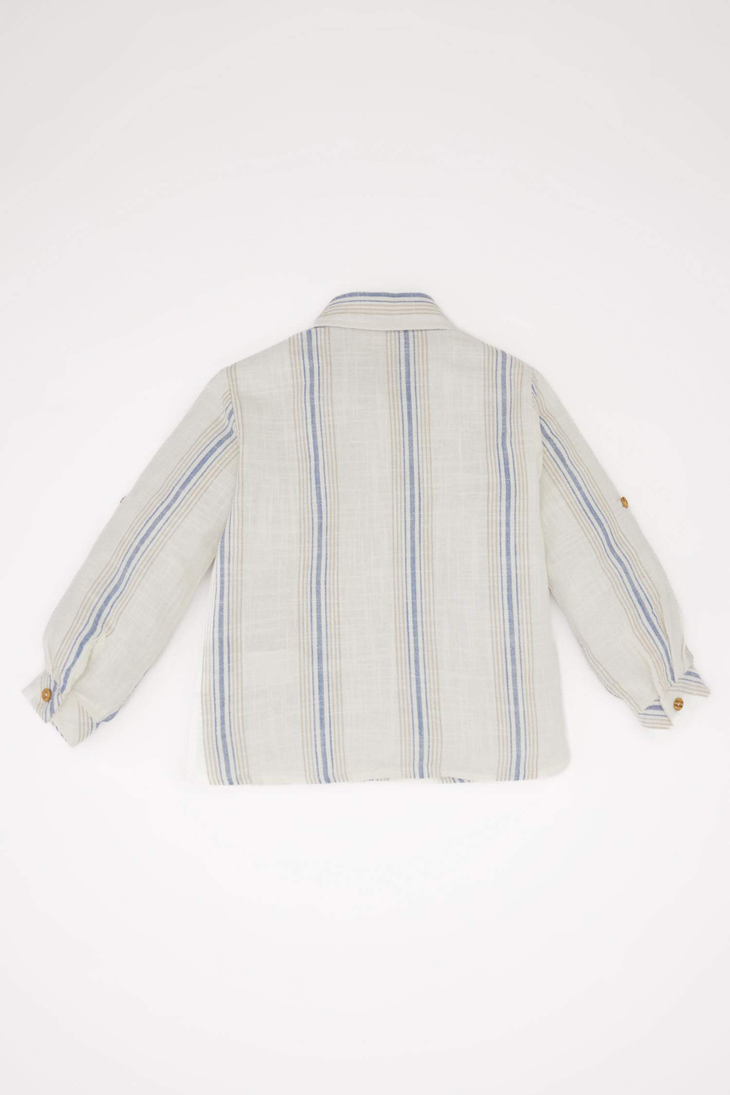 Baby Boy Striped Long Sleeve Shirt