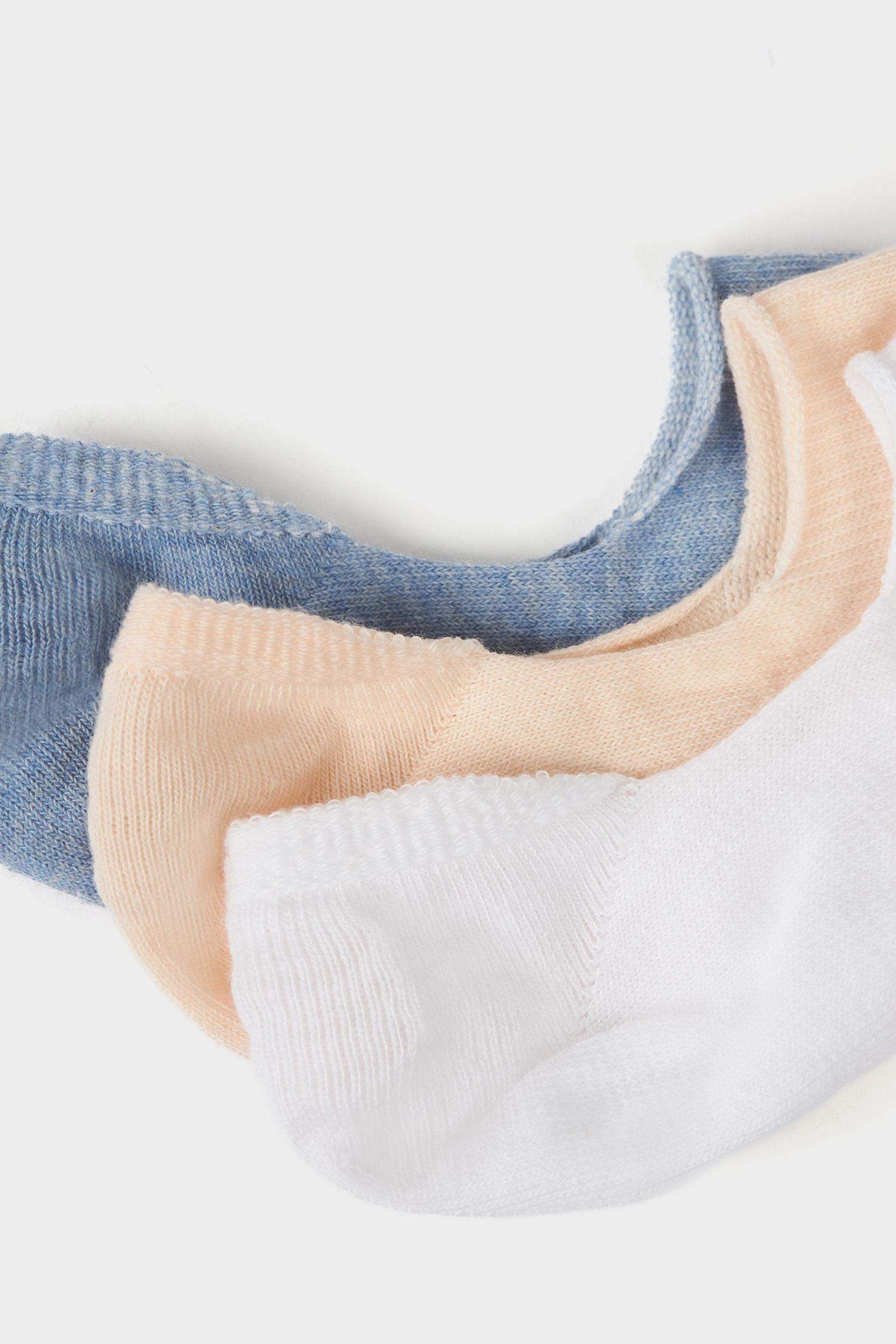 Woman Basic 3 piece Short Socks