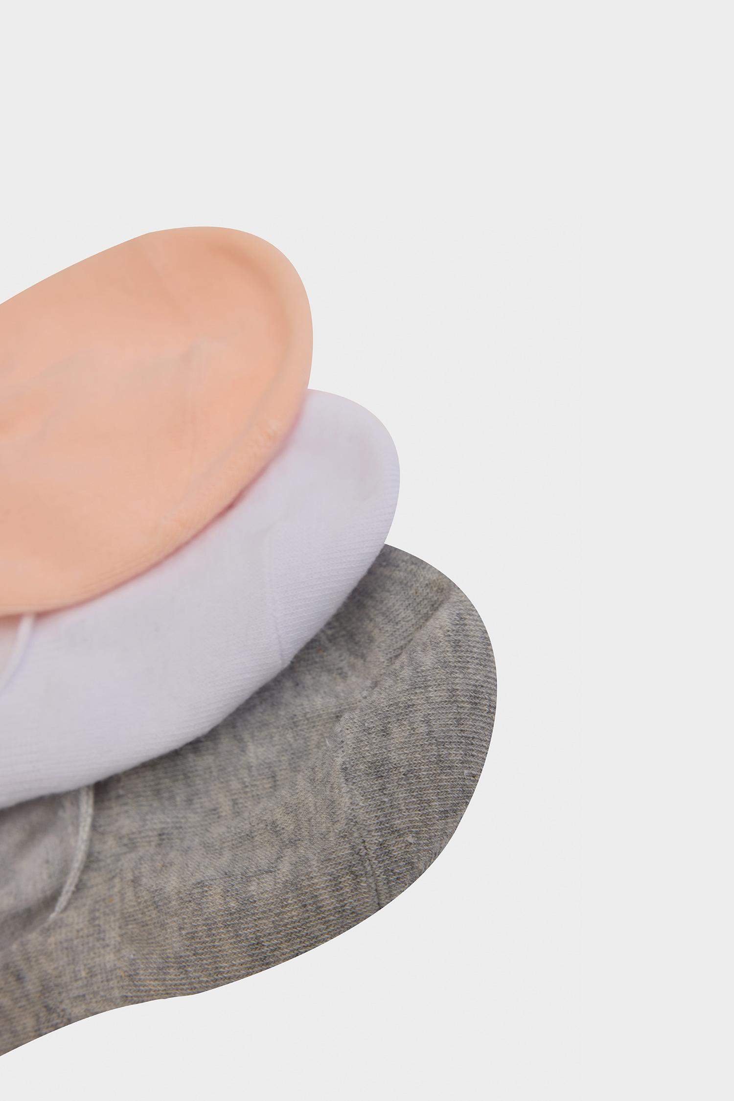 جوارب فلات قطن بيزك - 3 قطع