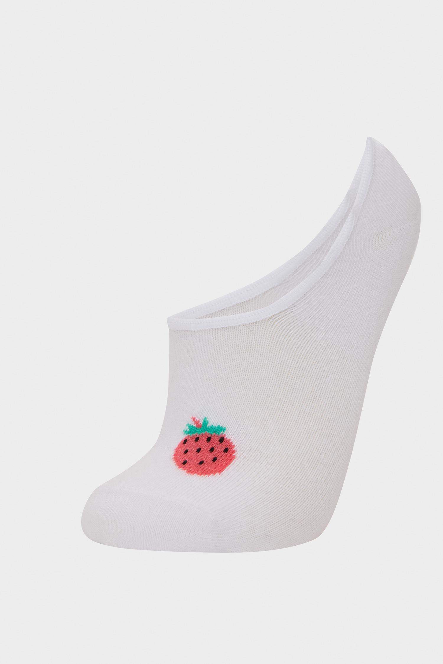 Woman Fruit 3 piece Babet Socks