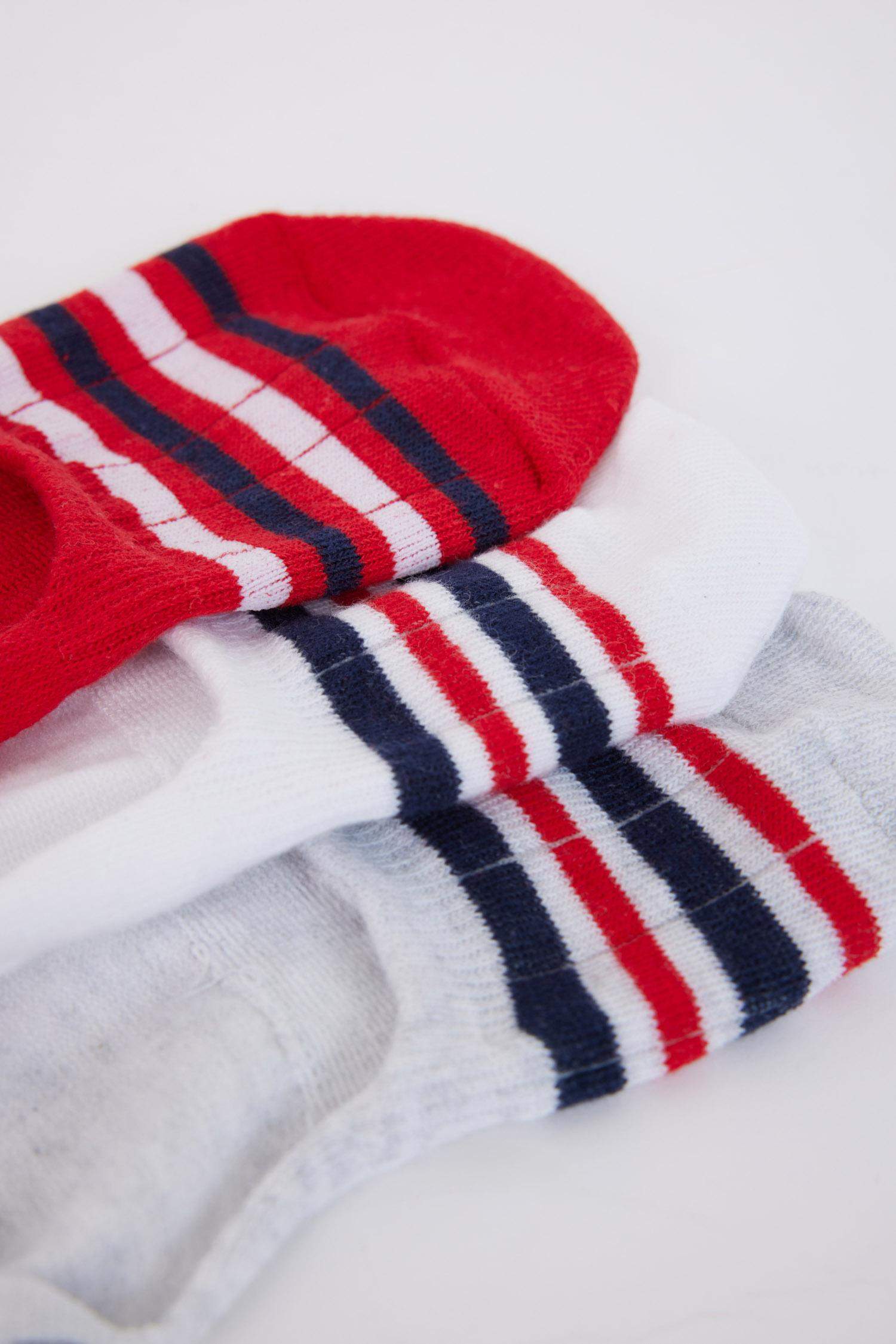 Woman 3 Piece Cotton Ballerina Socks