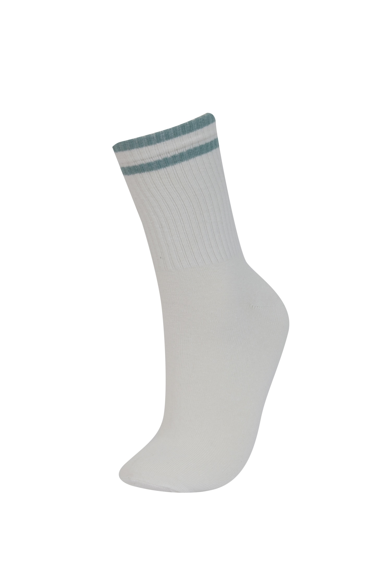 Kadın Rahat Lastikli 3'lü Pamuklu Uzun Çorap