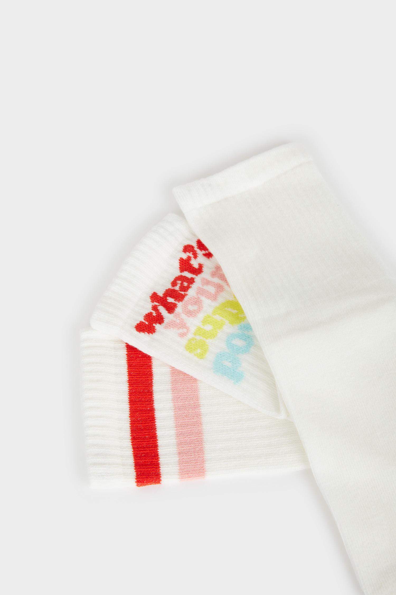 Женские удобные длинные хлопковые носки с эластичной резинкой, набор из 3