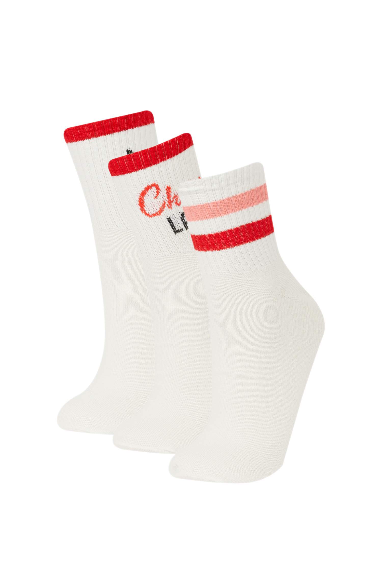 Woman 3 piece Short Socks