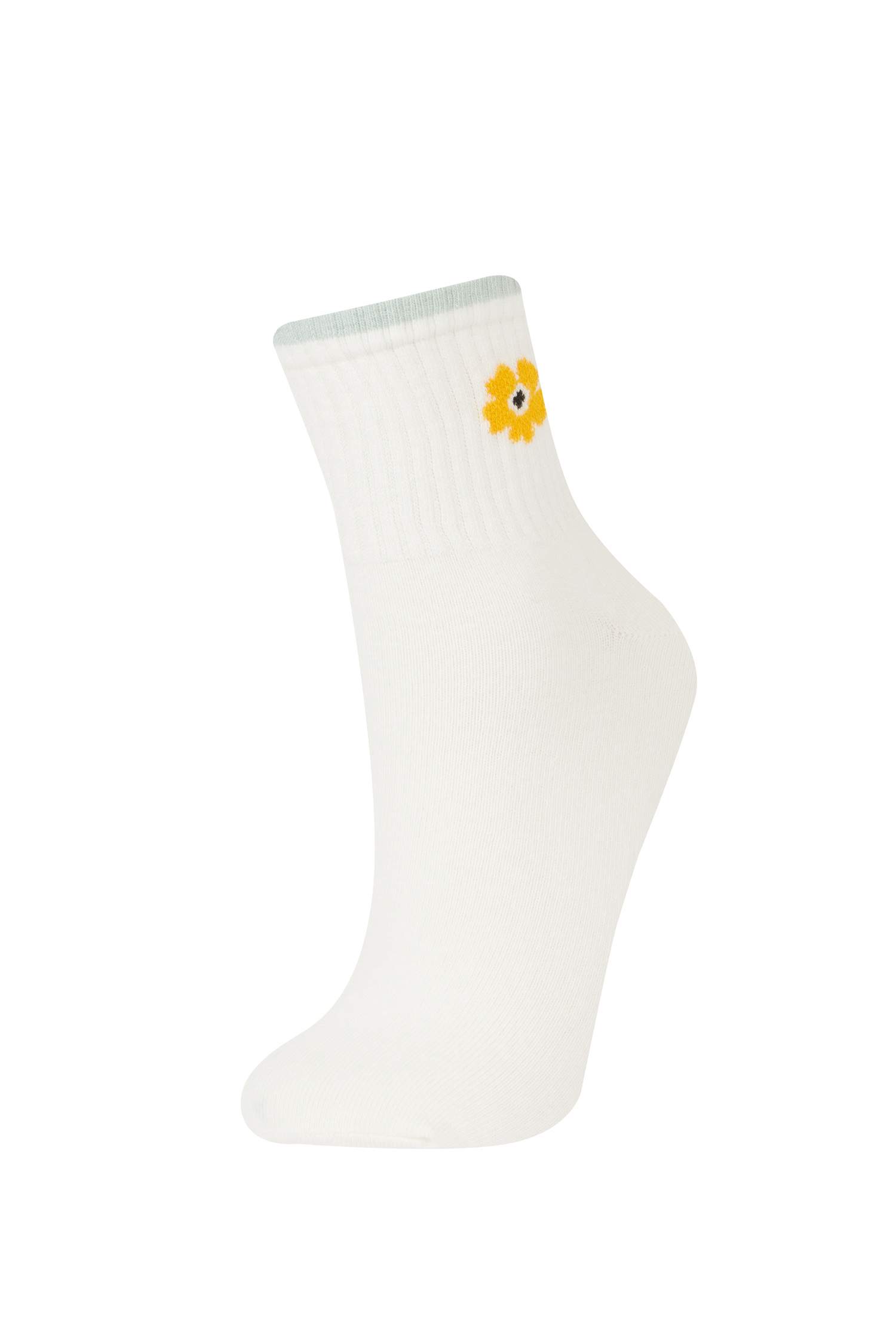 جوارب قصيرة قطن نسائي - 5 قطع