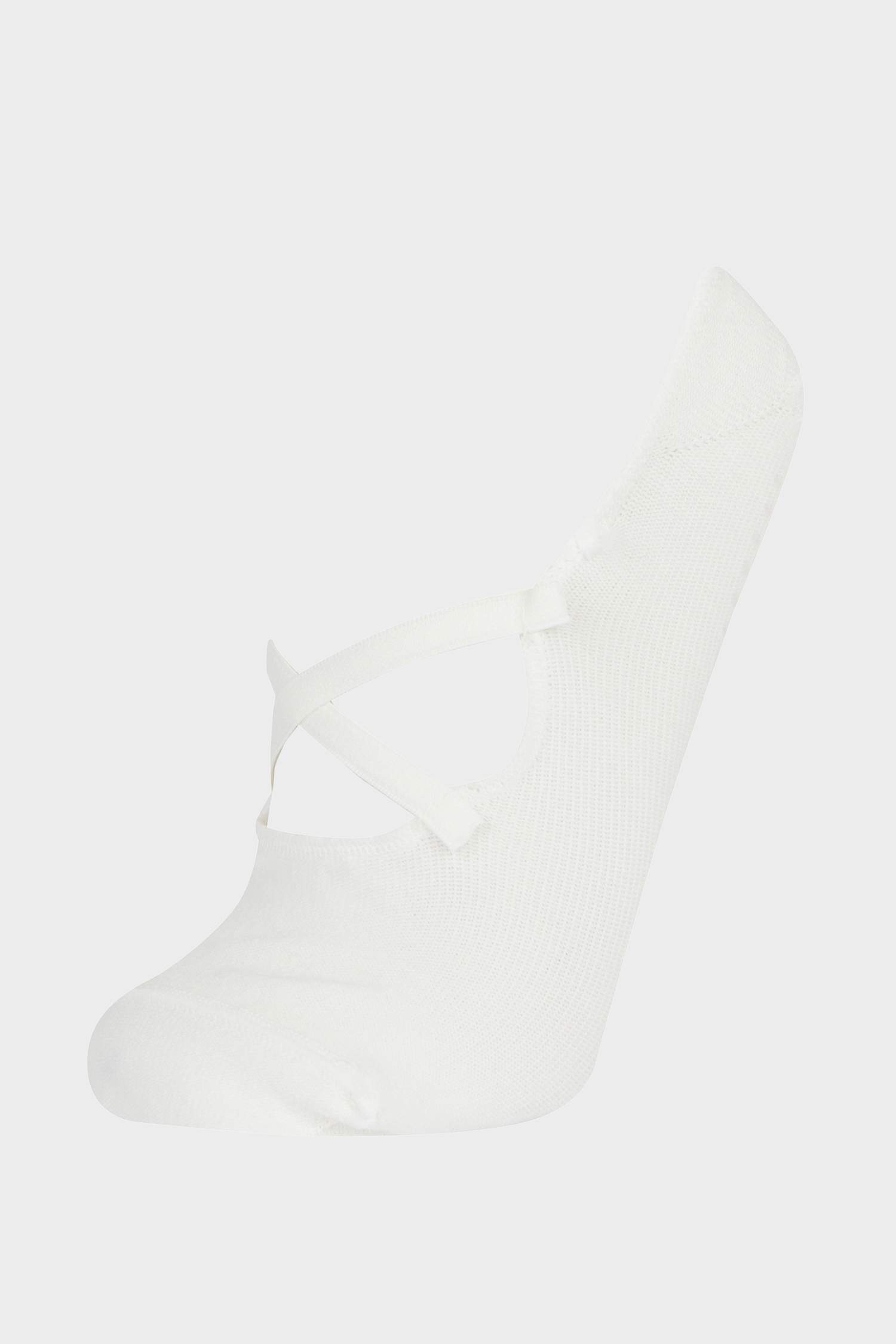 Woman 2 Piece Cotton Pilates Socks