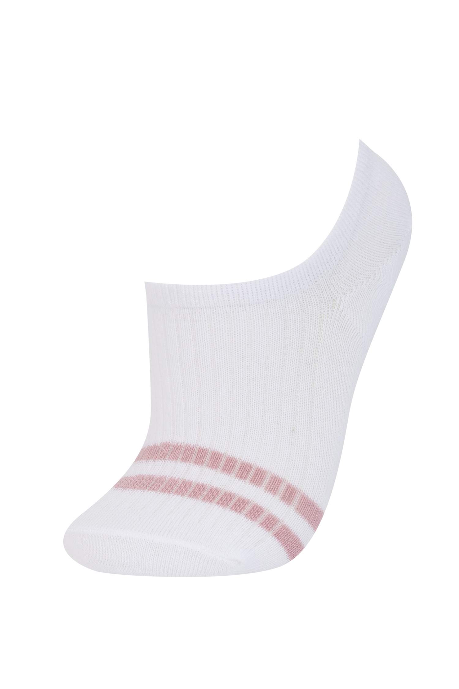 جوارب سنيكيرز قطن نسائي - 5 قطع