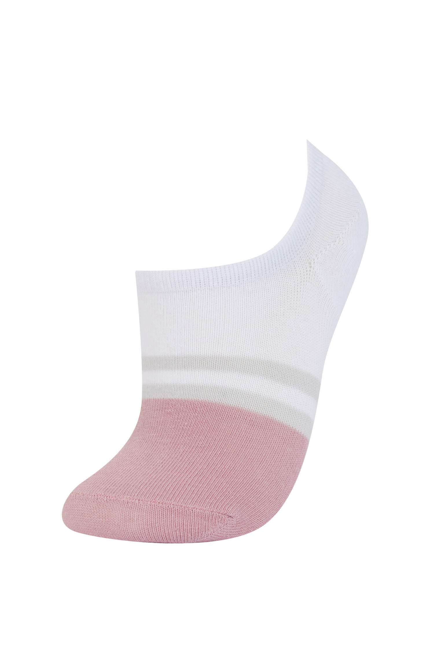 جوارب سنيكيرز قطن نسائي - 5 قطع