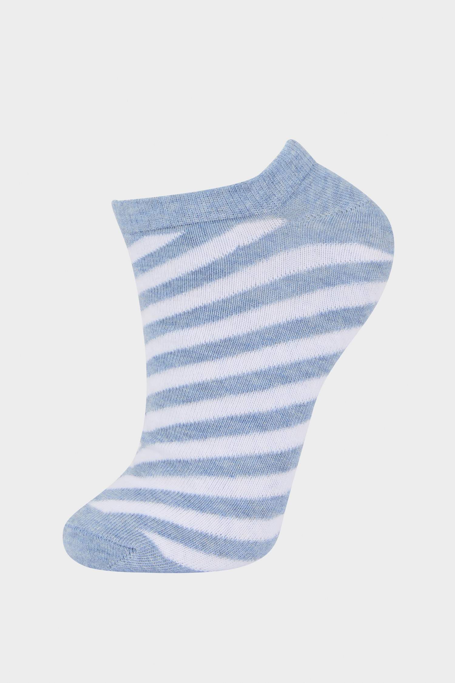 Lot de 3 paires de chaussettes courtes en coton pour femme