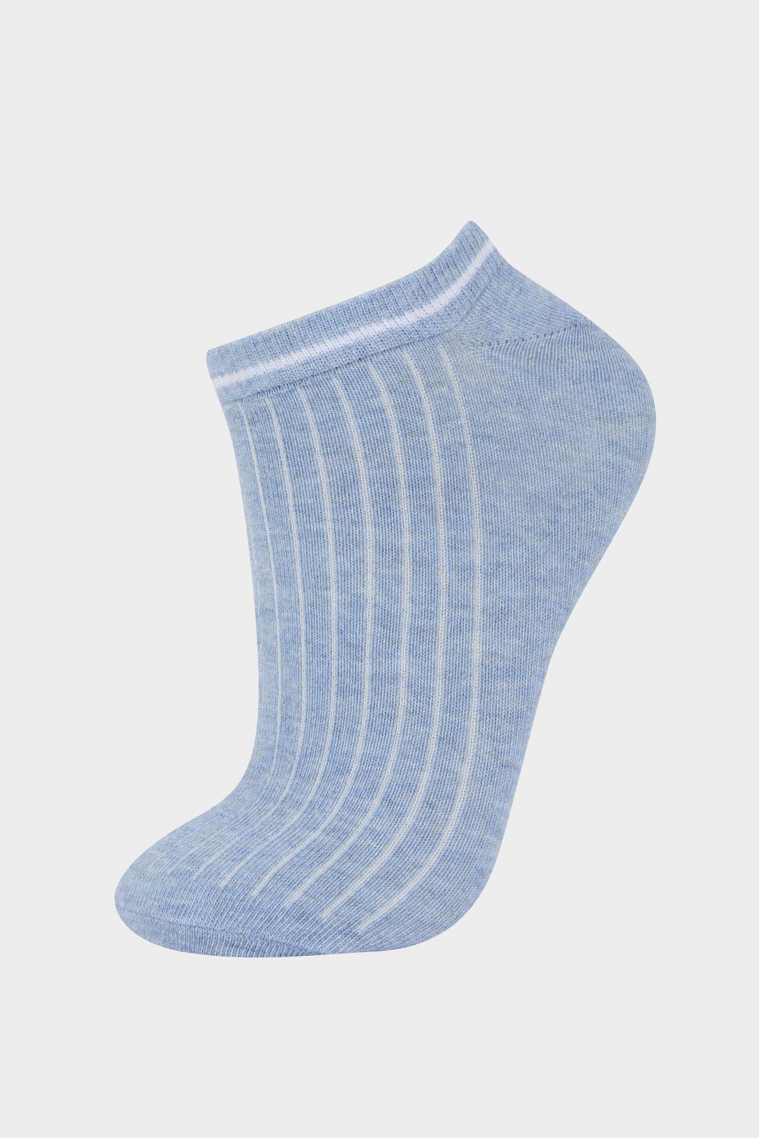 Lot de 3 paires de chaussettes courtes en coton pour femme