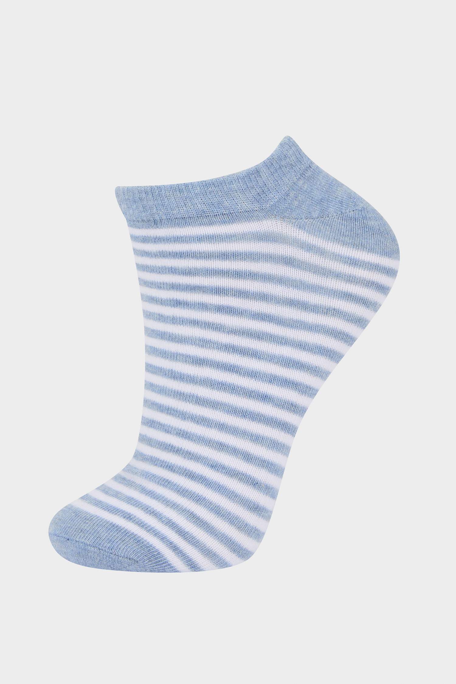 Lot de 3 paires de chaussettes courtes en coton pour femme