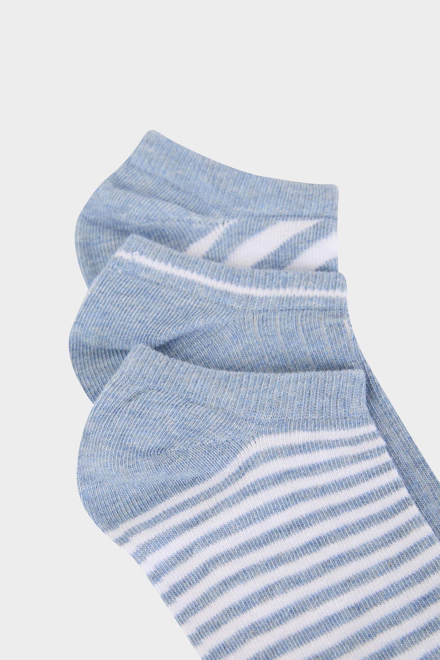 Lot de 3 paires de chaussettes courtes en coton pour femme