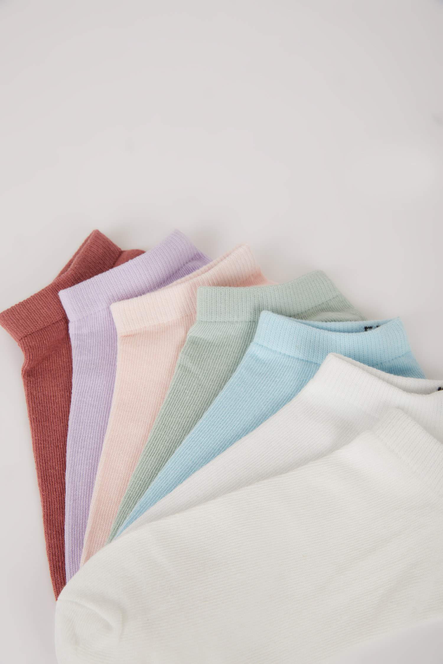 Woman Basic 7 piece Short Socks