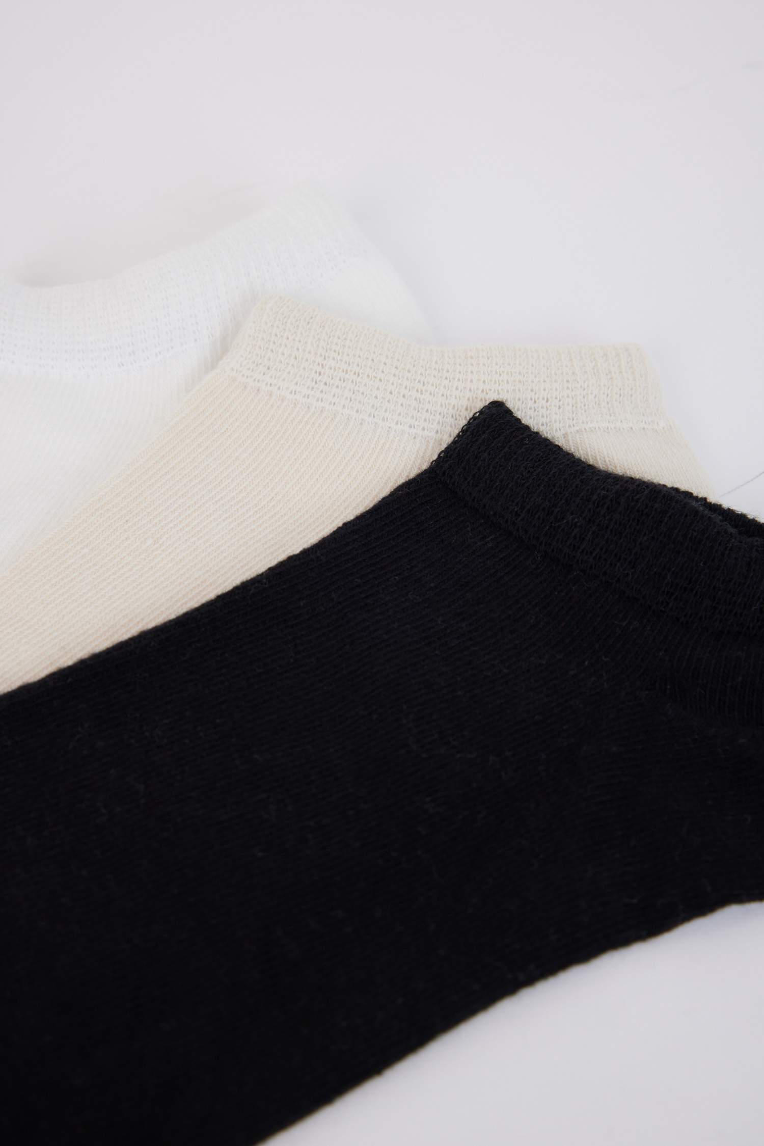 Lot de 3 paires de Chaussettes courtes en coton pour femme